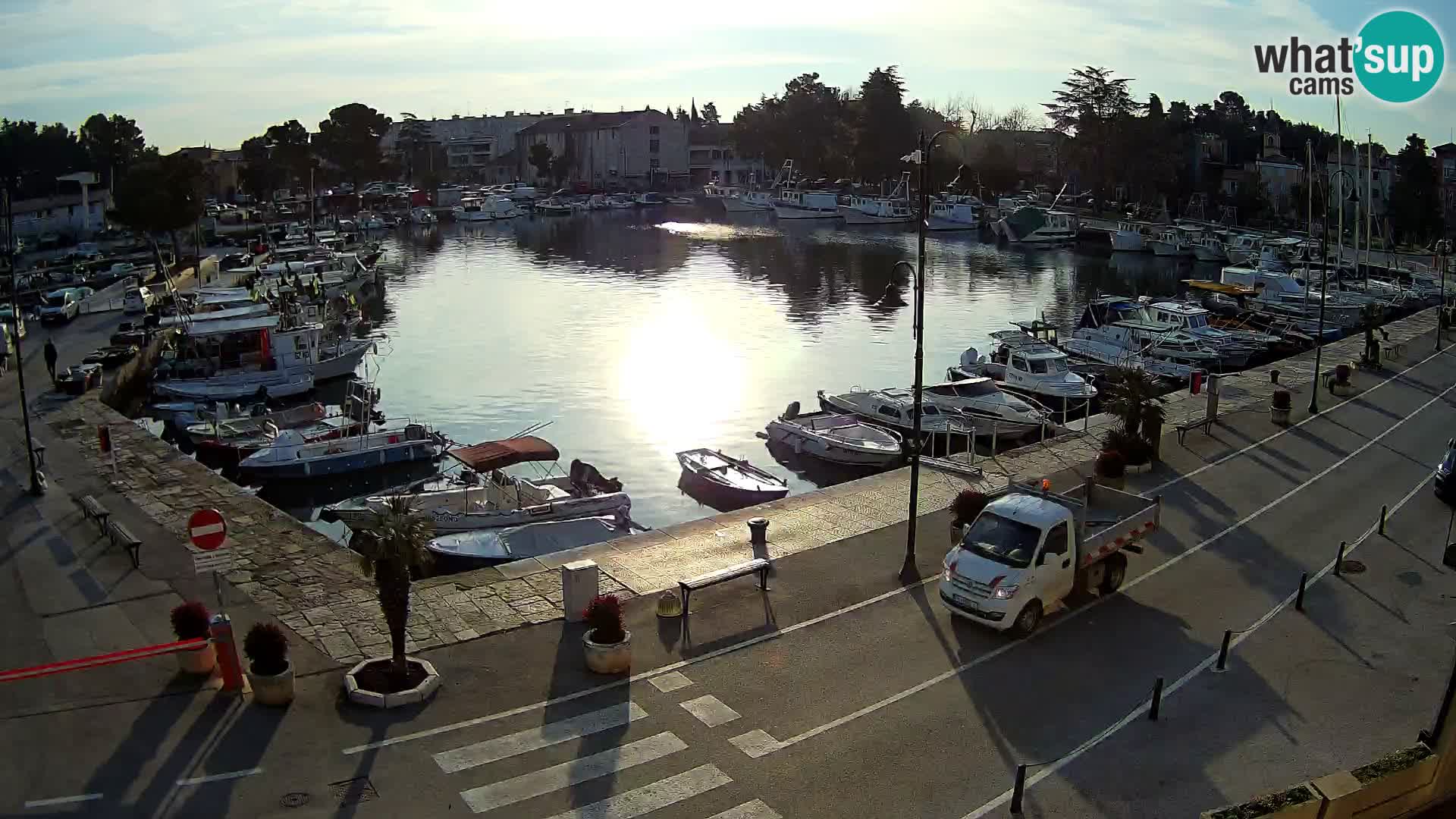Novigrad webcam Mandrač | Cittanova in Istria – Porto vecchio