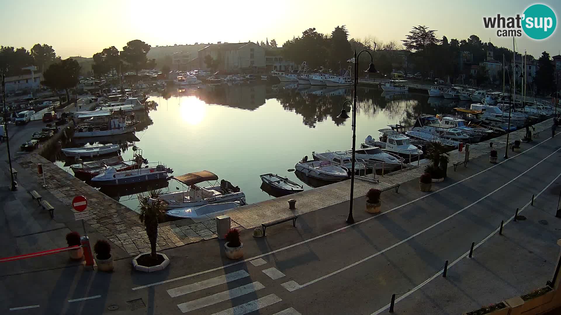 Novigrad webcam Mandrač | old marina – Istria