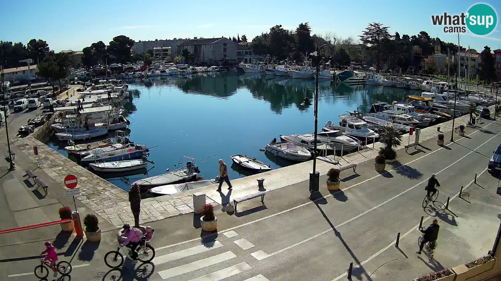 Novigrad webcam Mandrač | Cittanova in Istria – Porto vecchio