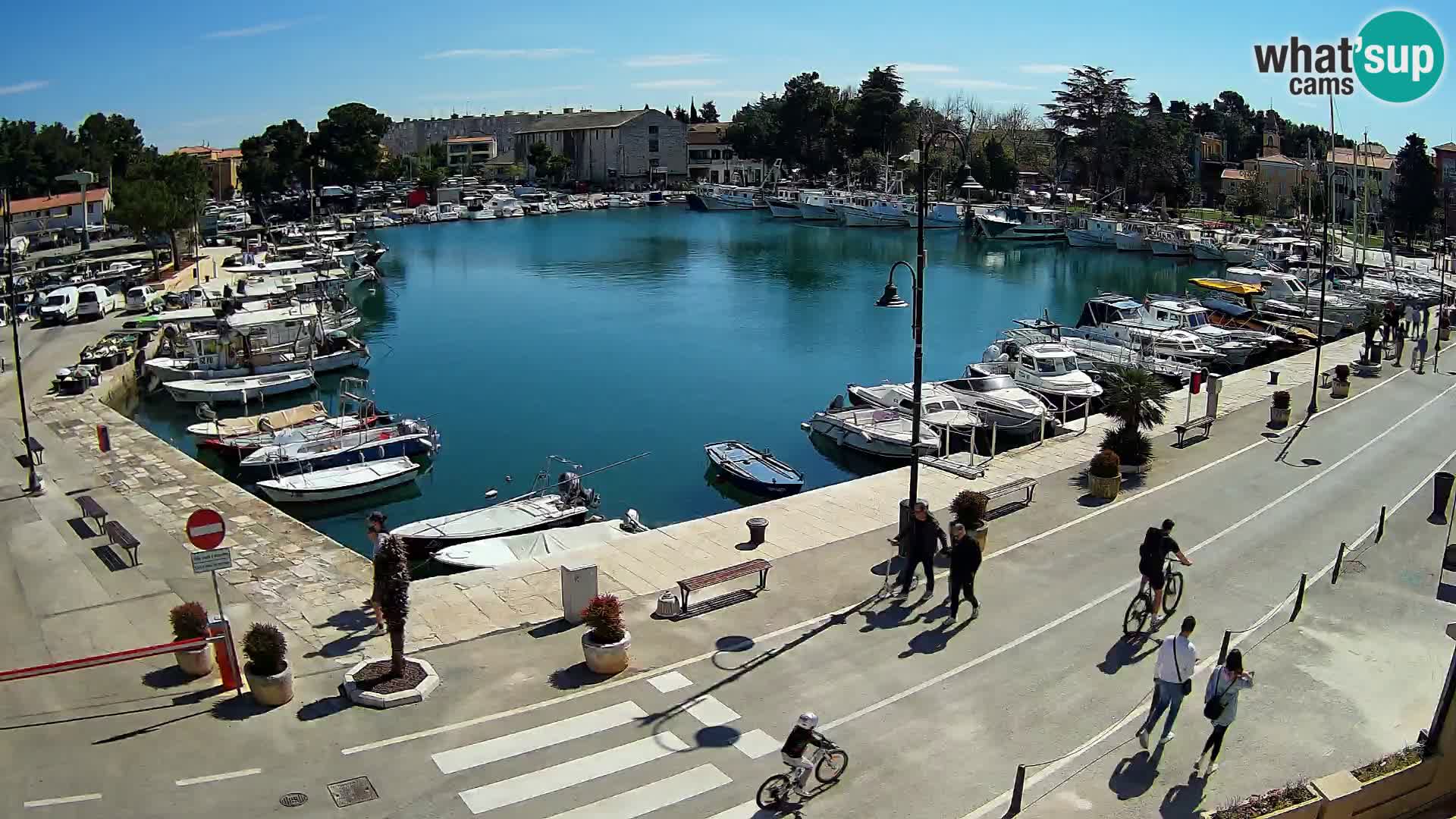 Novigrad webcam Mandrač | old marina – Istria