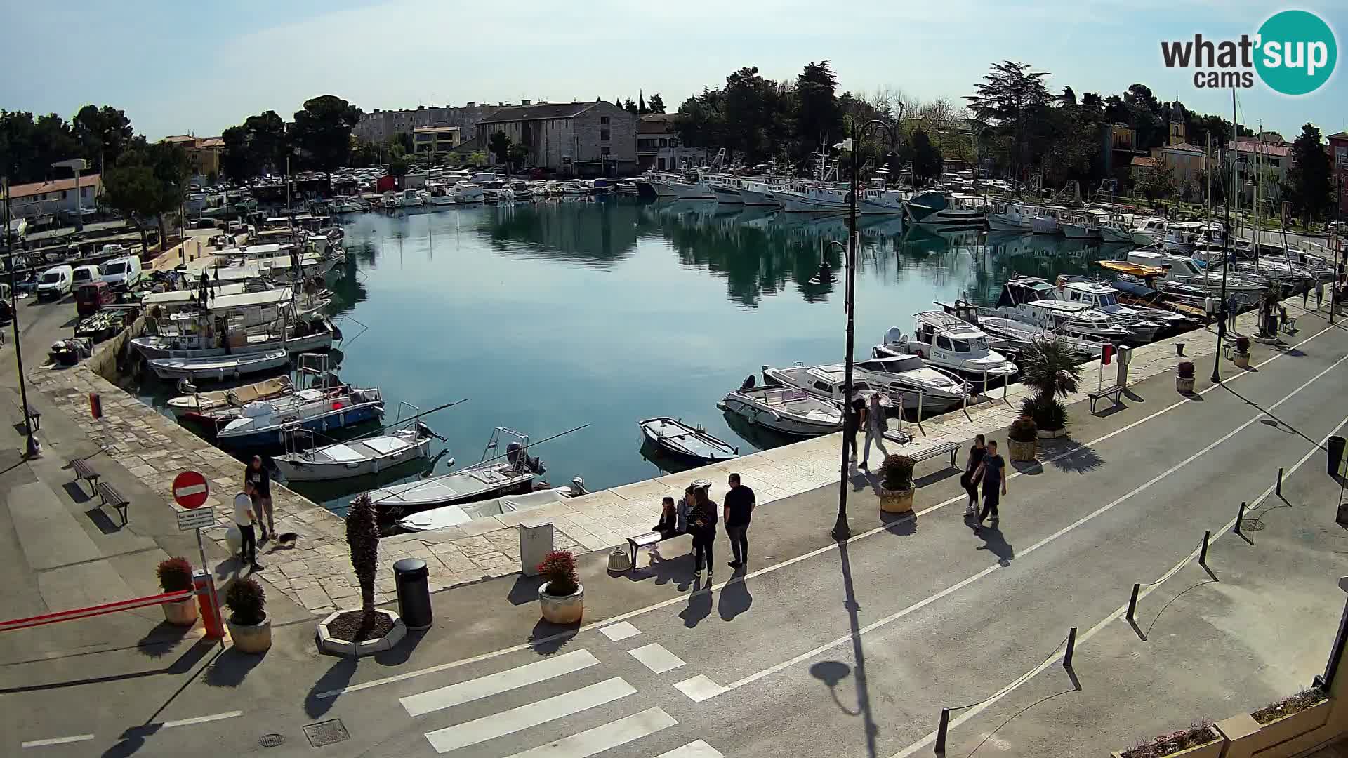 Novigrad webcam Mandrač | old marina – Istria