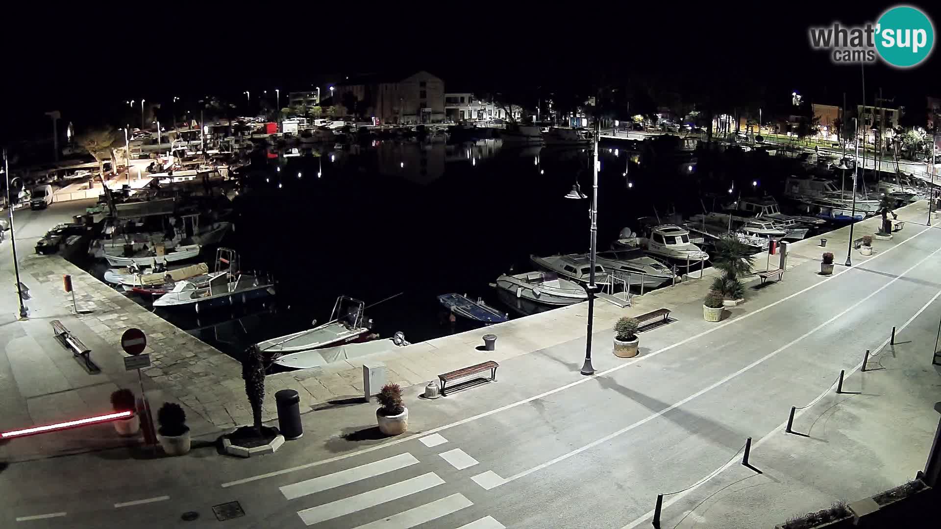 Novigrad webcam Mandrač | old marina – Istria