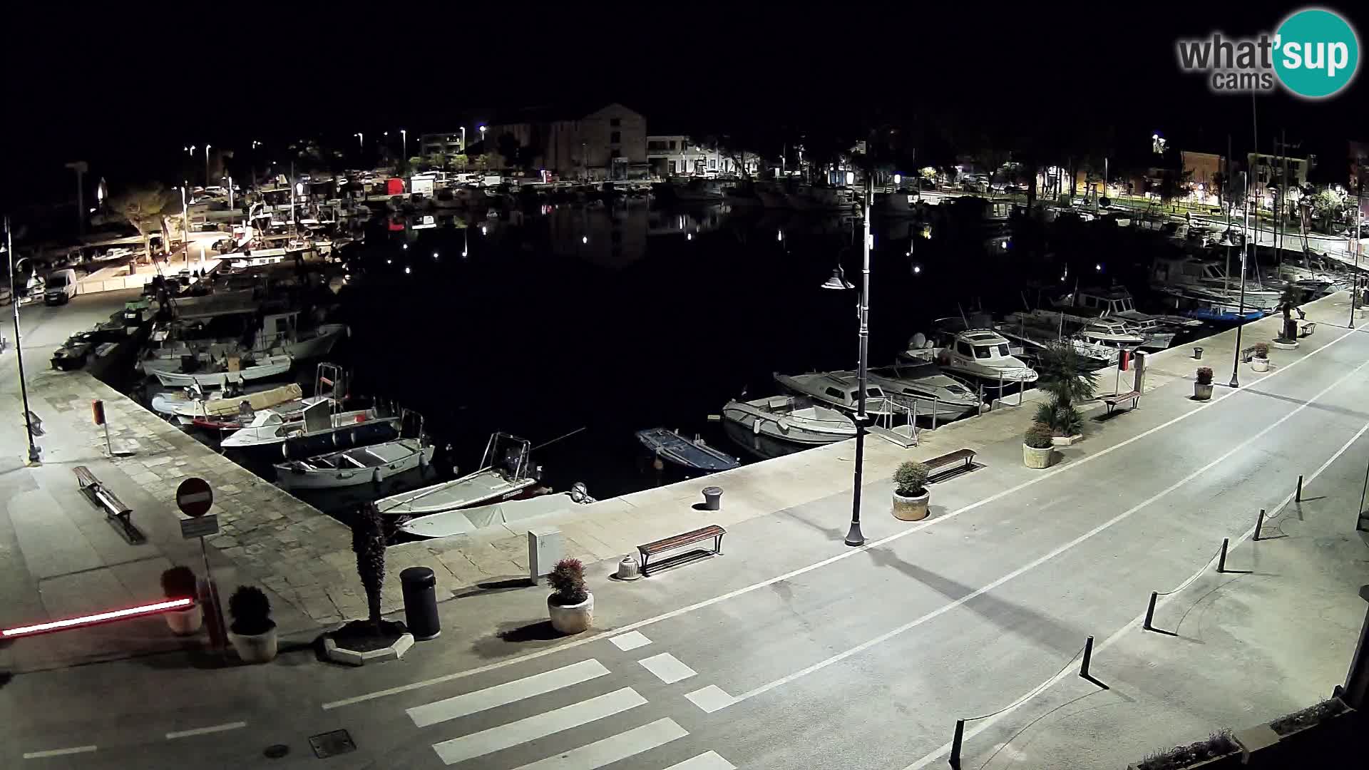 Novigrad webcam Mandrač | alten Hafen – Istrien