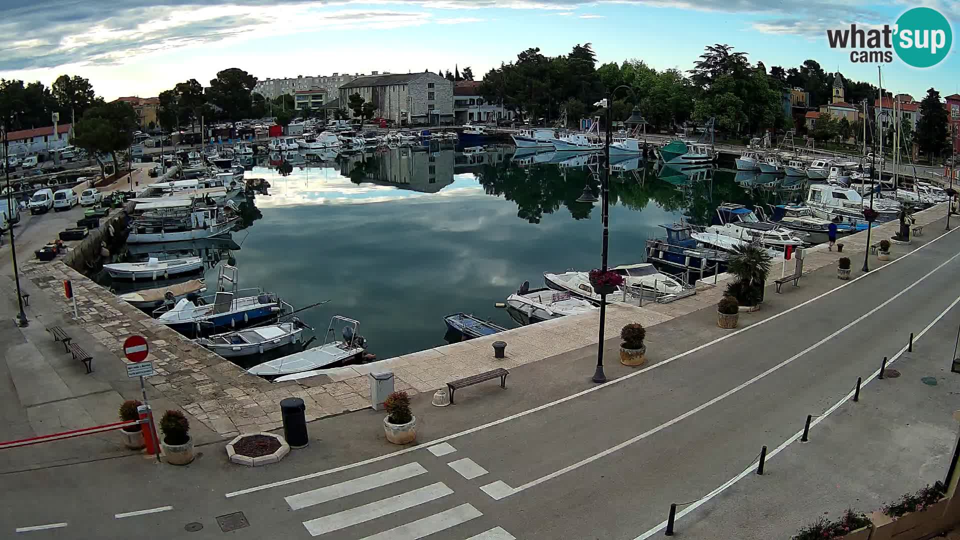 Novigrad webcam Mandrač | old marina – Istria