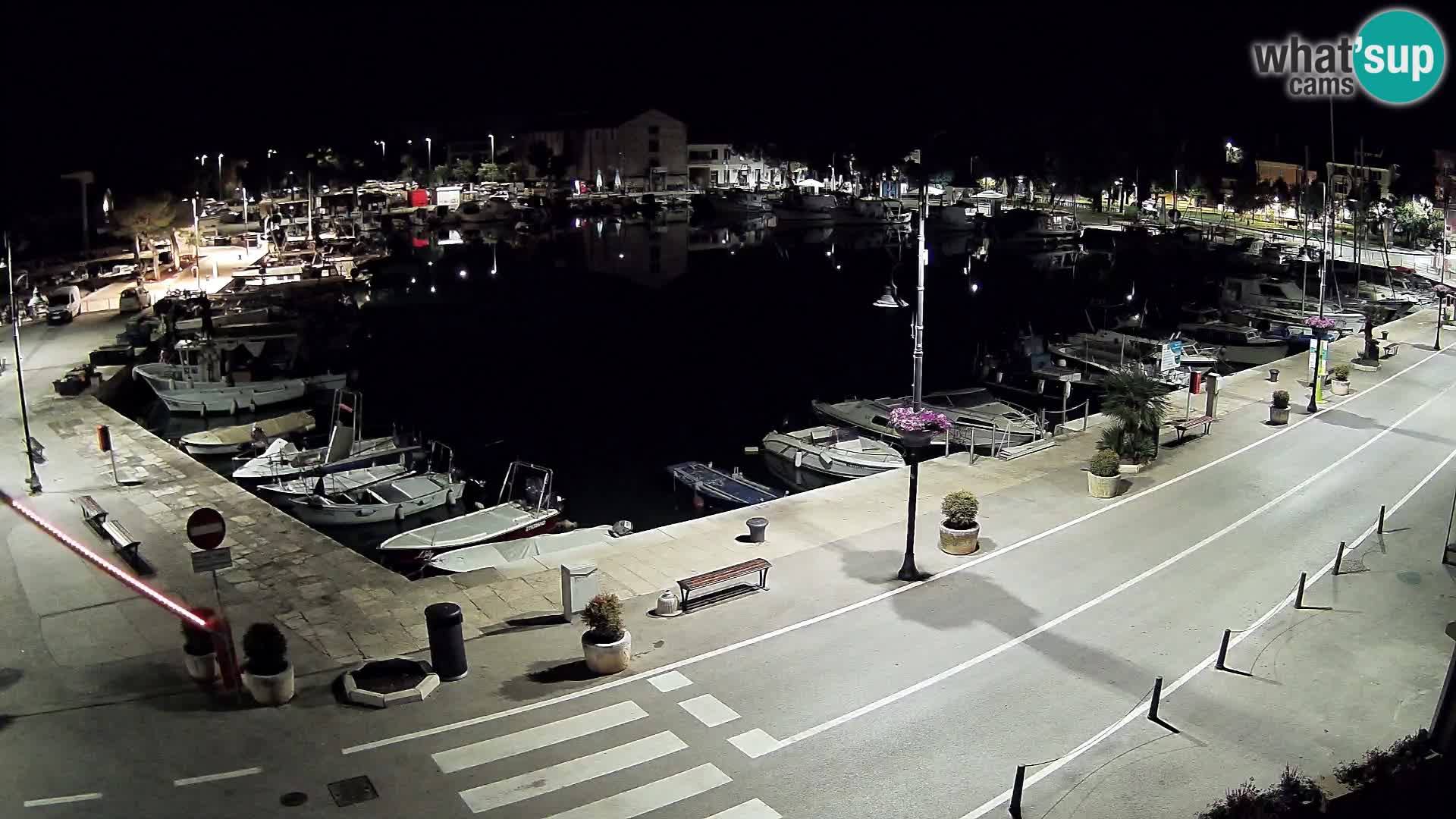 Novigrad webcam Mandrač | old marina – Istria