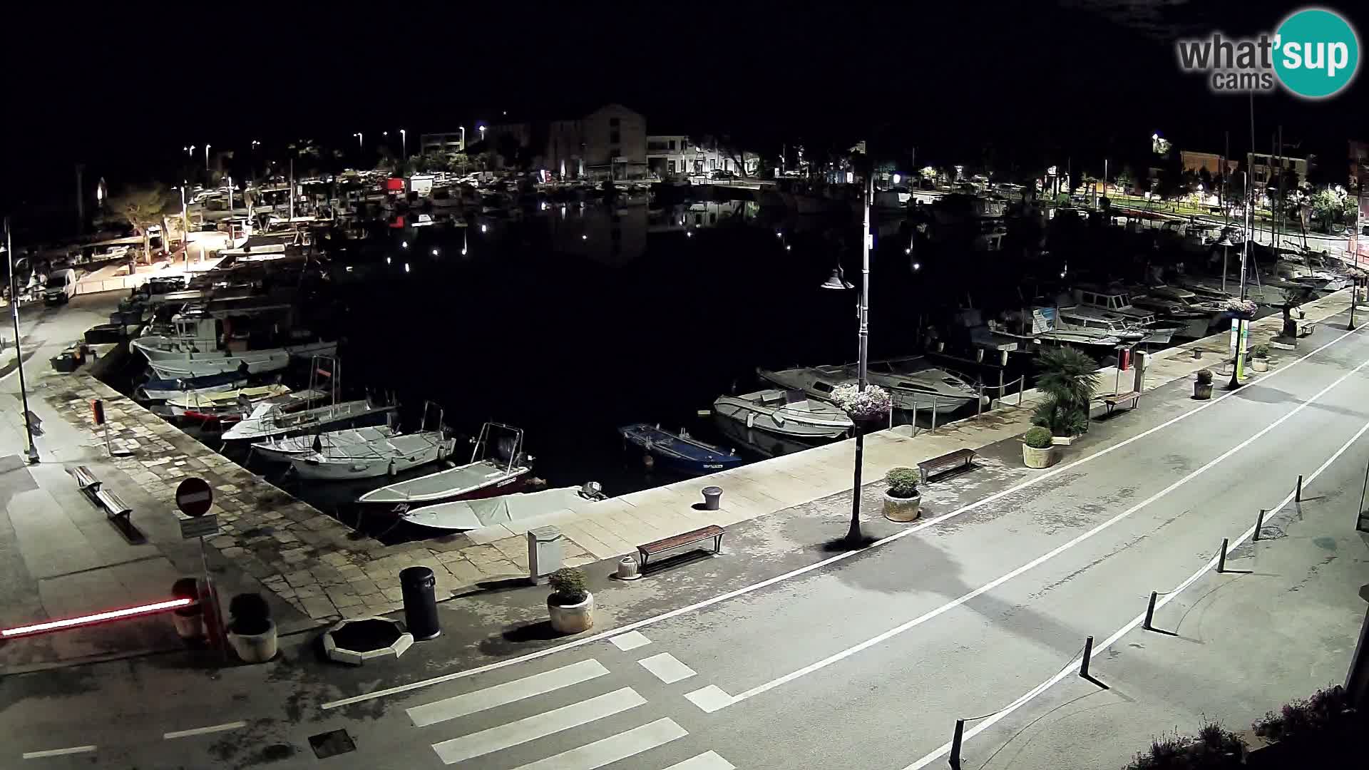 Novigrad webcam Mandrač | old marina – Istria