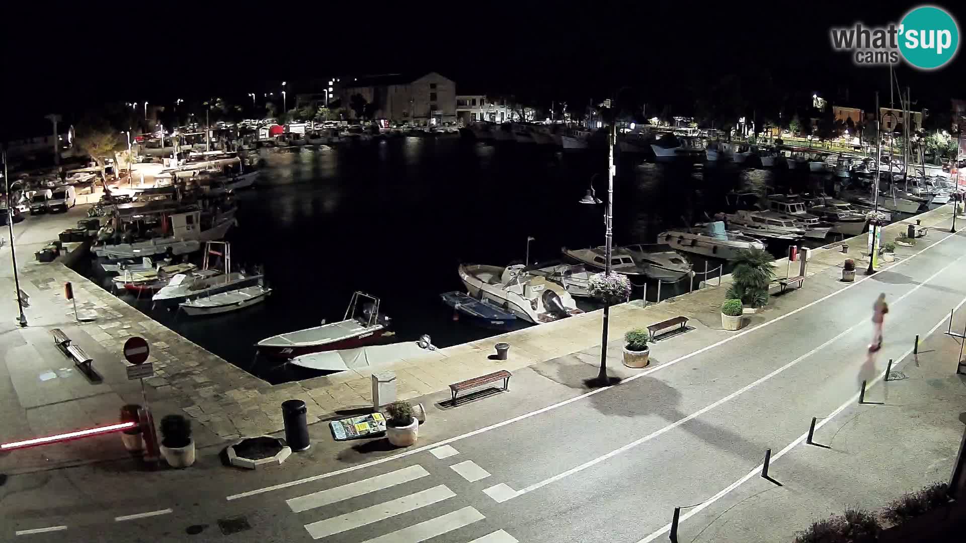 Novigrad webcam Mandrač | alten Hafen – Istrien