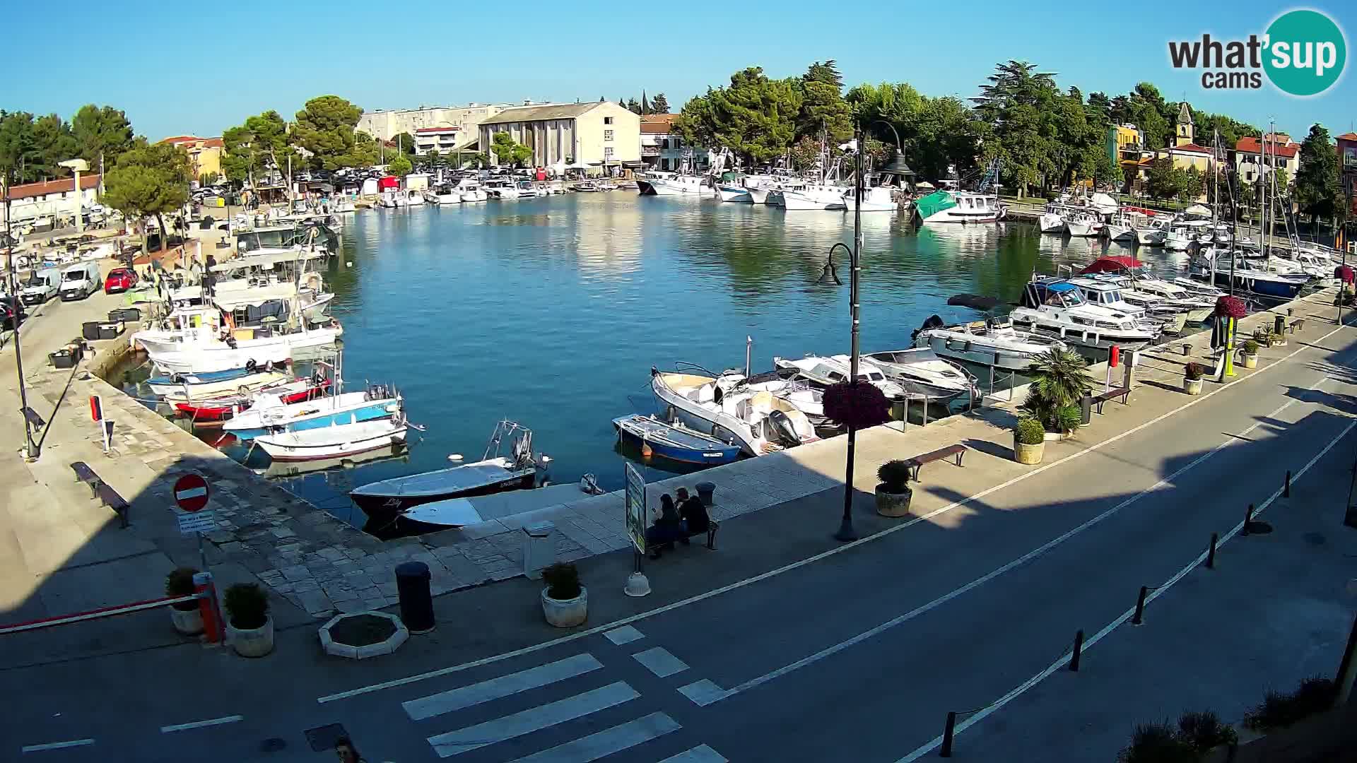 Novigrad webcam Mandrač | Cittanova in Istria – Porto vecchio