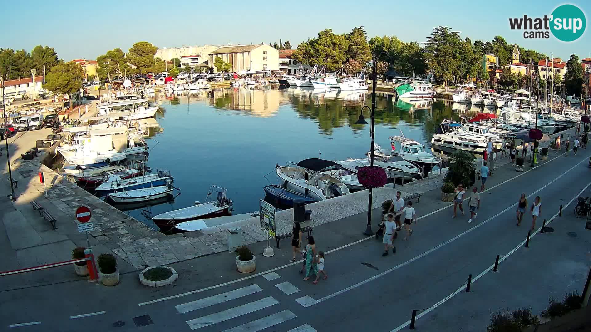 Novigrad webcam Mandrač | old marina – Istria