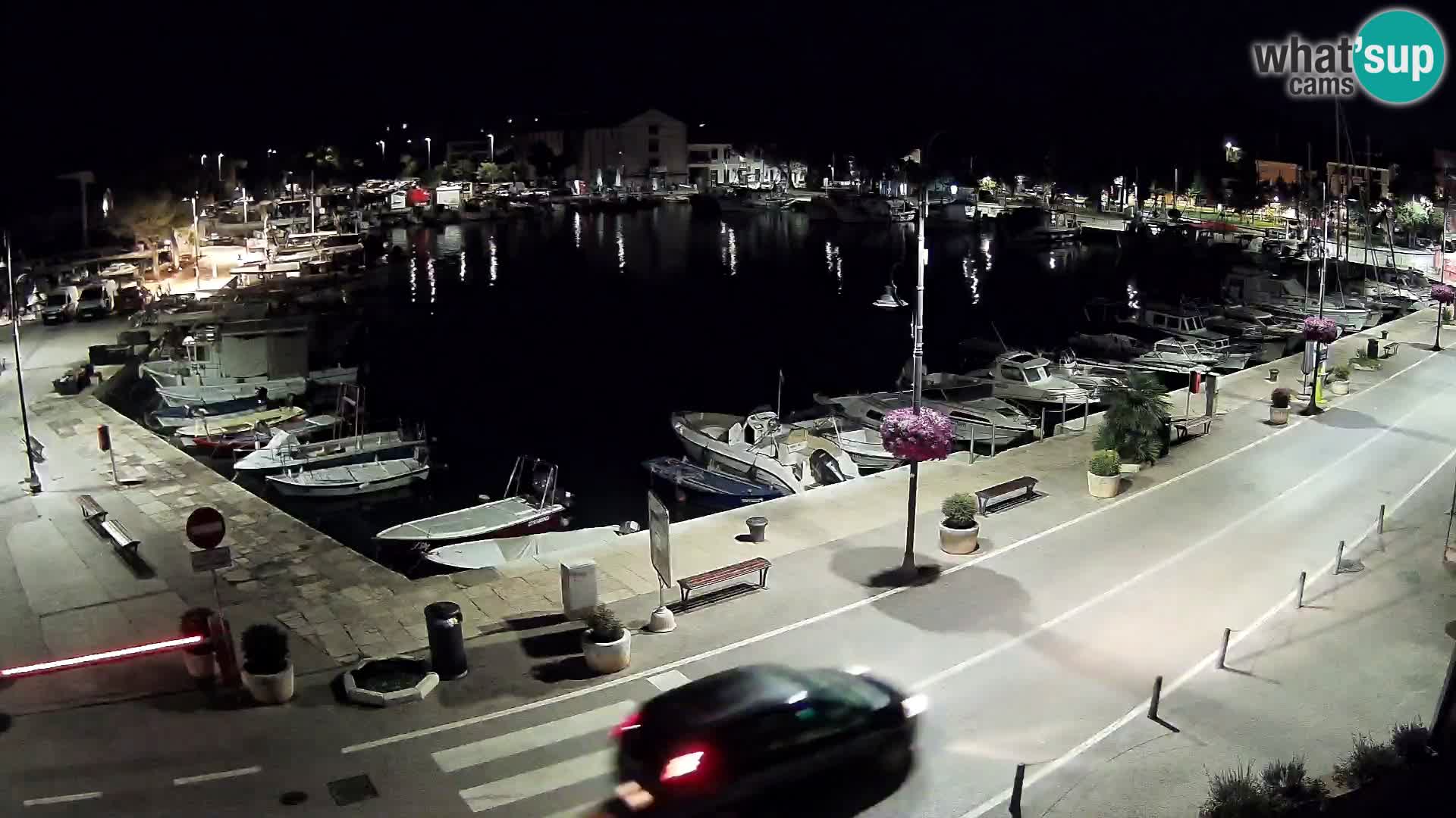Novigrad webcam Mandrač | alten Hafen – Istrien