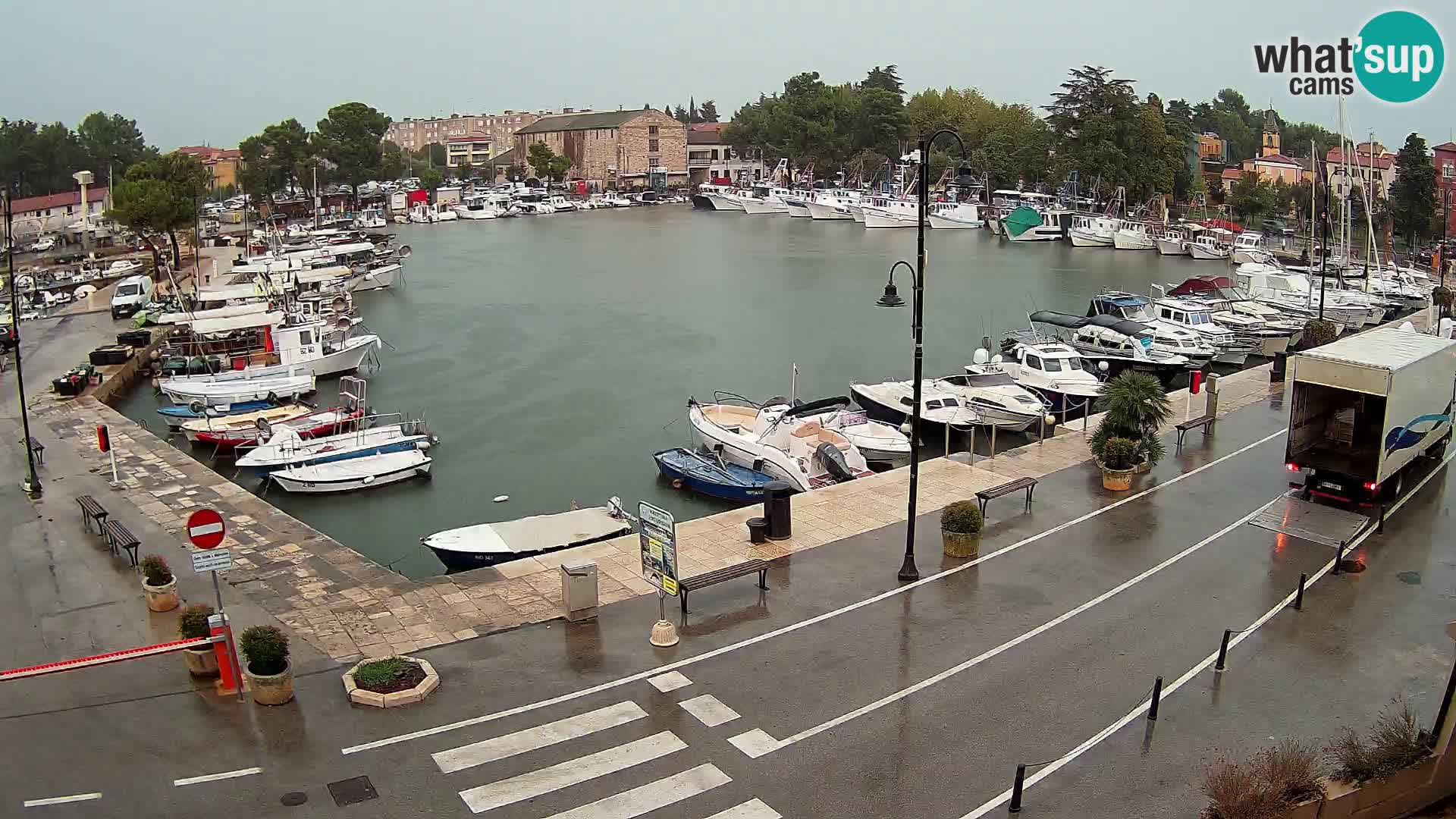 Novigrad webcam Mandrač | old marina – Istria