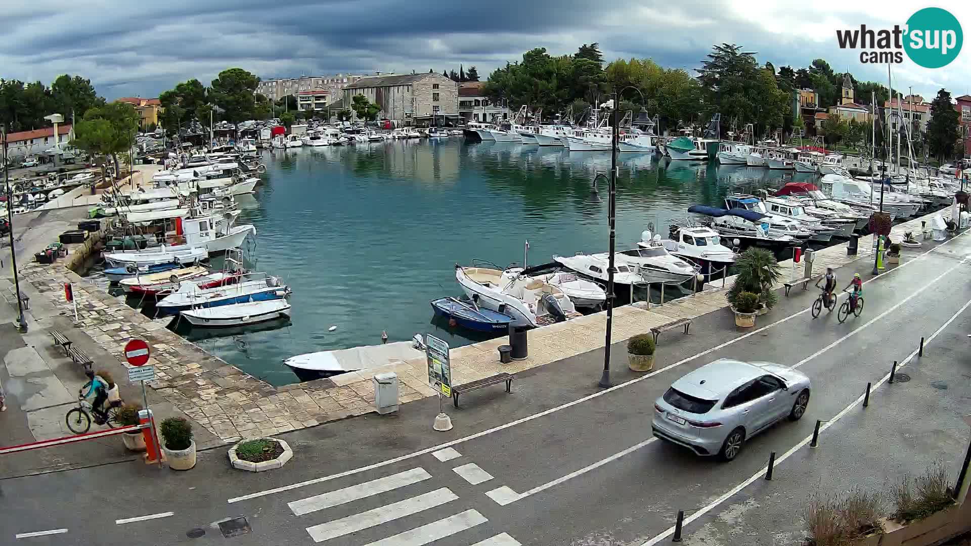 Novigrad webcam Mandrač | alten Hafen – Istrien