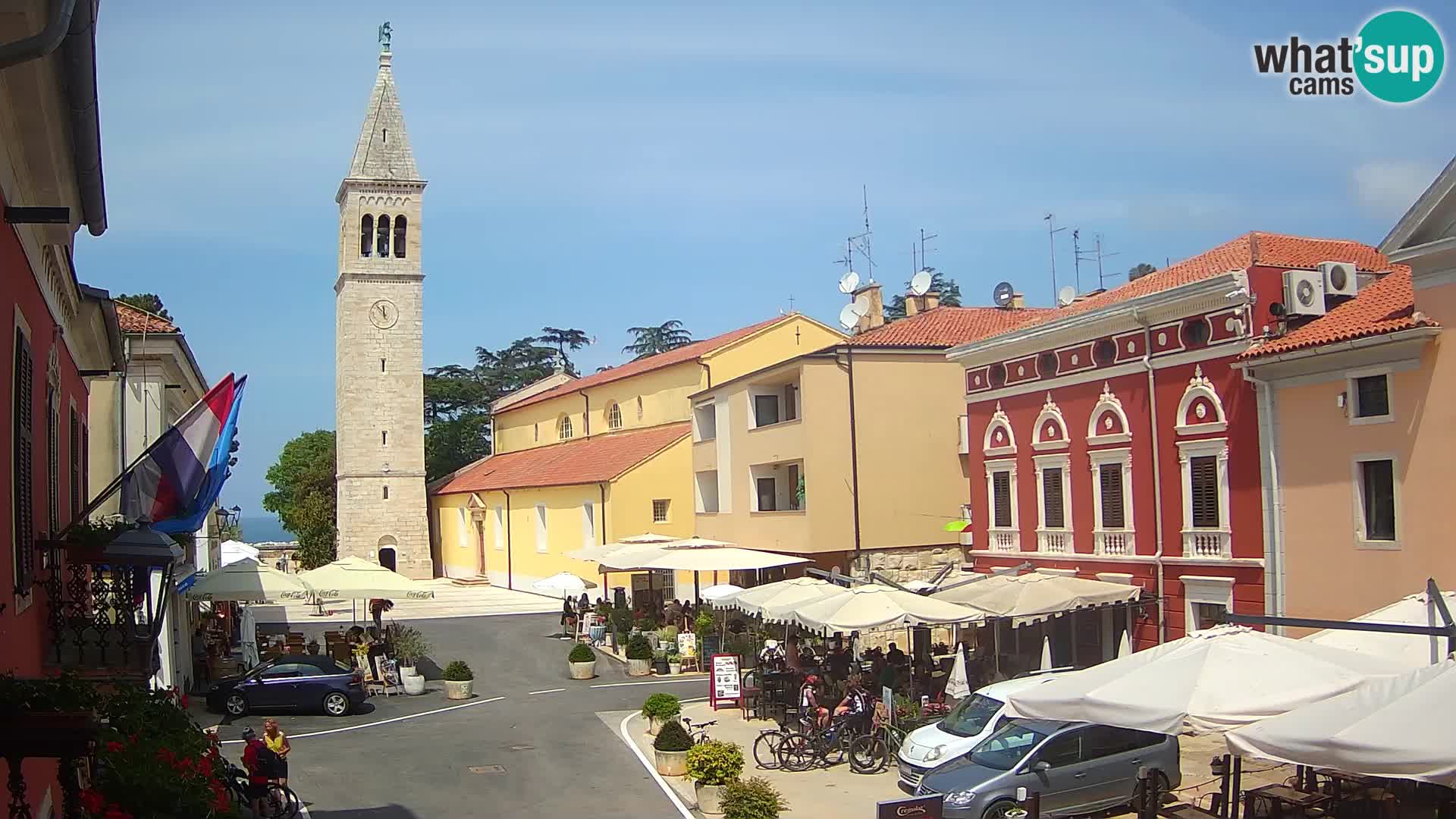 Novigrad Webcam – Veliki Trg (großen Platz) – Istrien – Kroatien