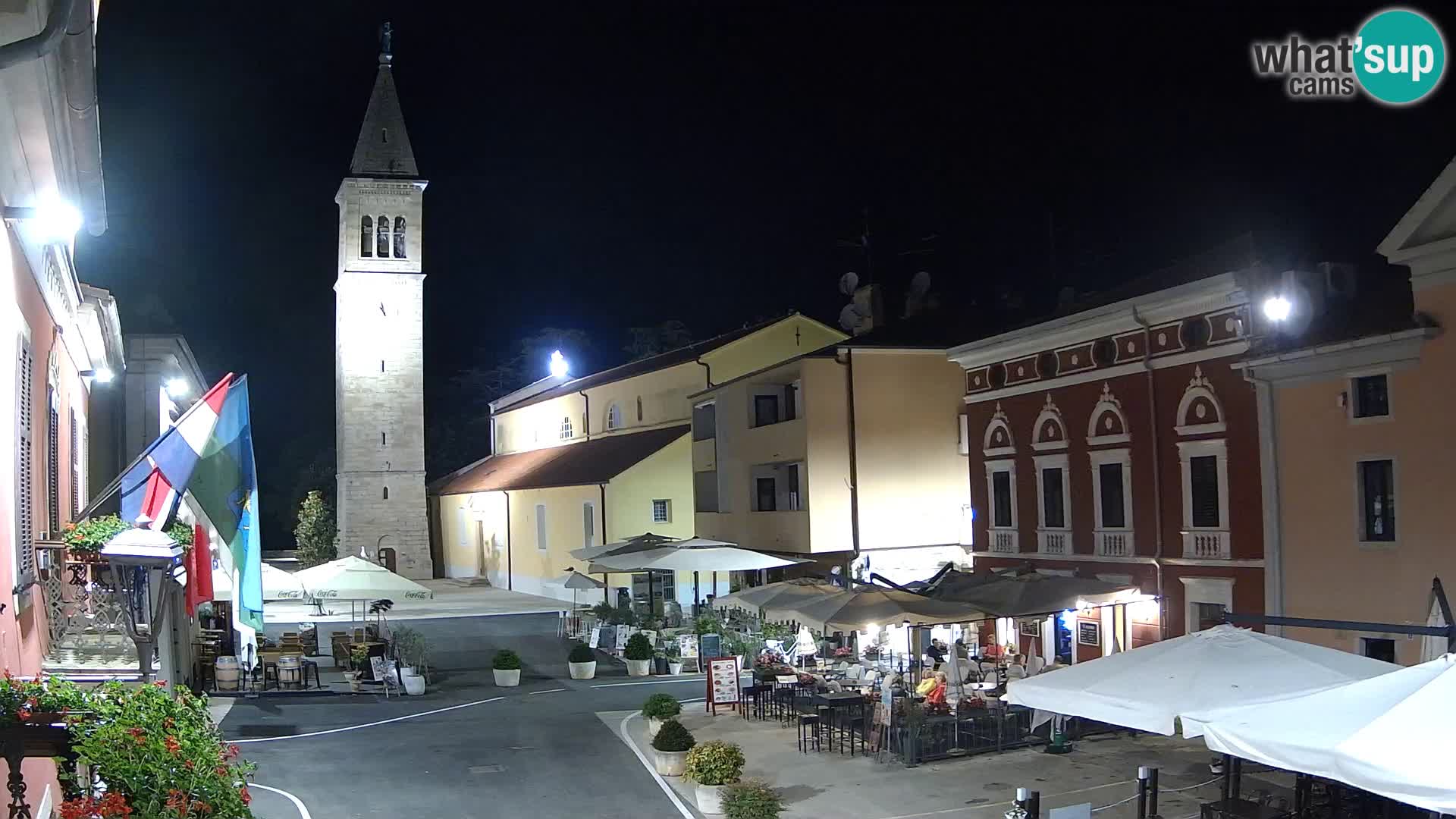 Novigrad Webcam – Veliki Trg (großen Platz) – Istrien – Kroatien