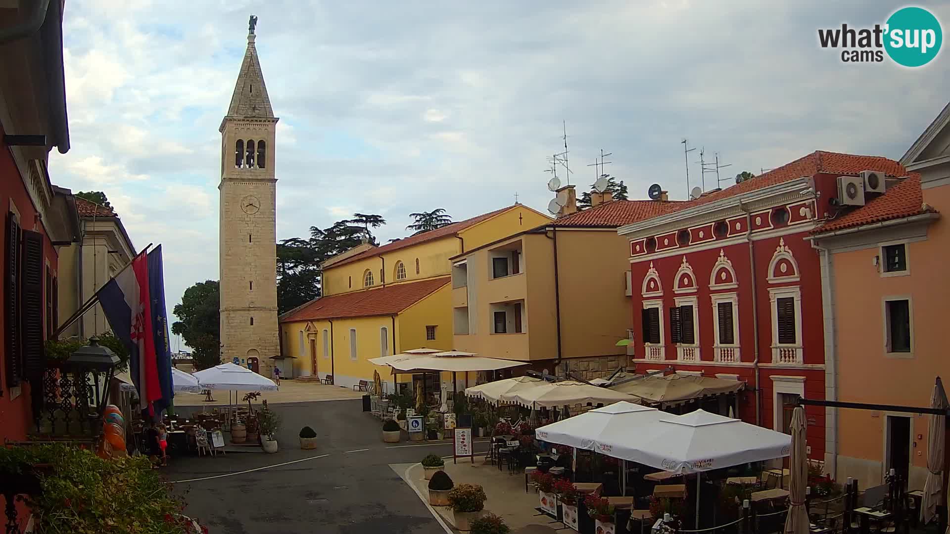 Novigrad Webcam – Veliki Trg (großen Platz) – Istrien – Kroatien