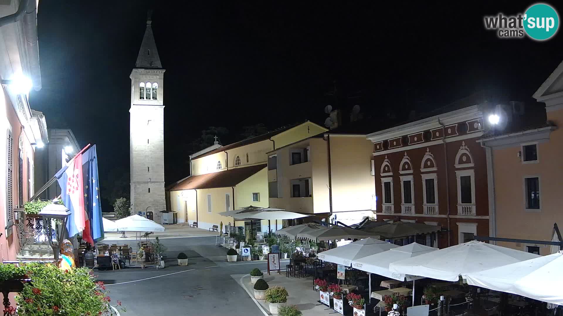 Novigrad Webcam – Veliki Trg (großen Platz) – Istrien – Kroatien