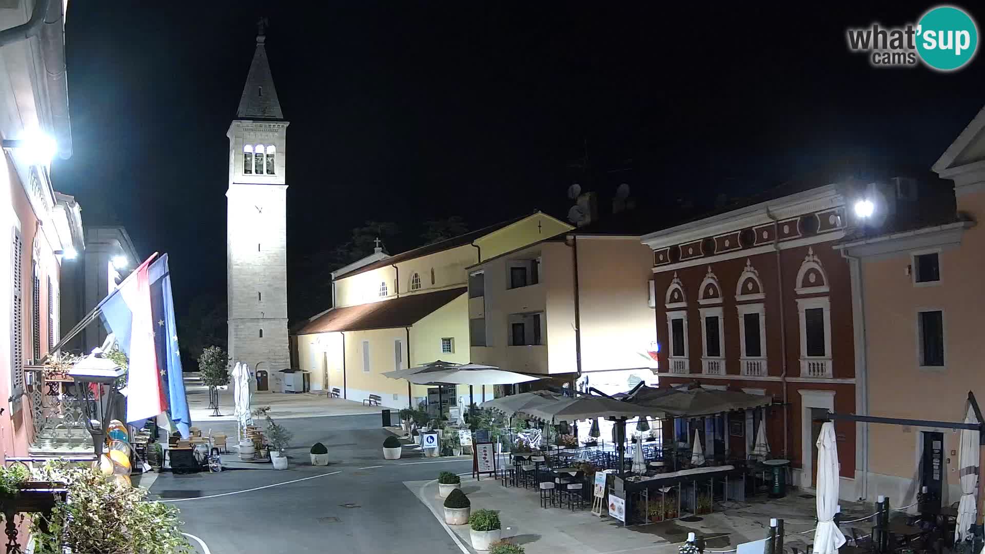 Live webcam Novigrad – Veliki Trg (grande place) – Piazza Grande