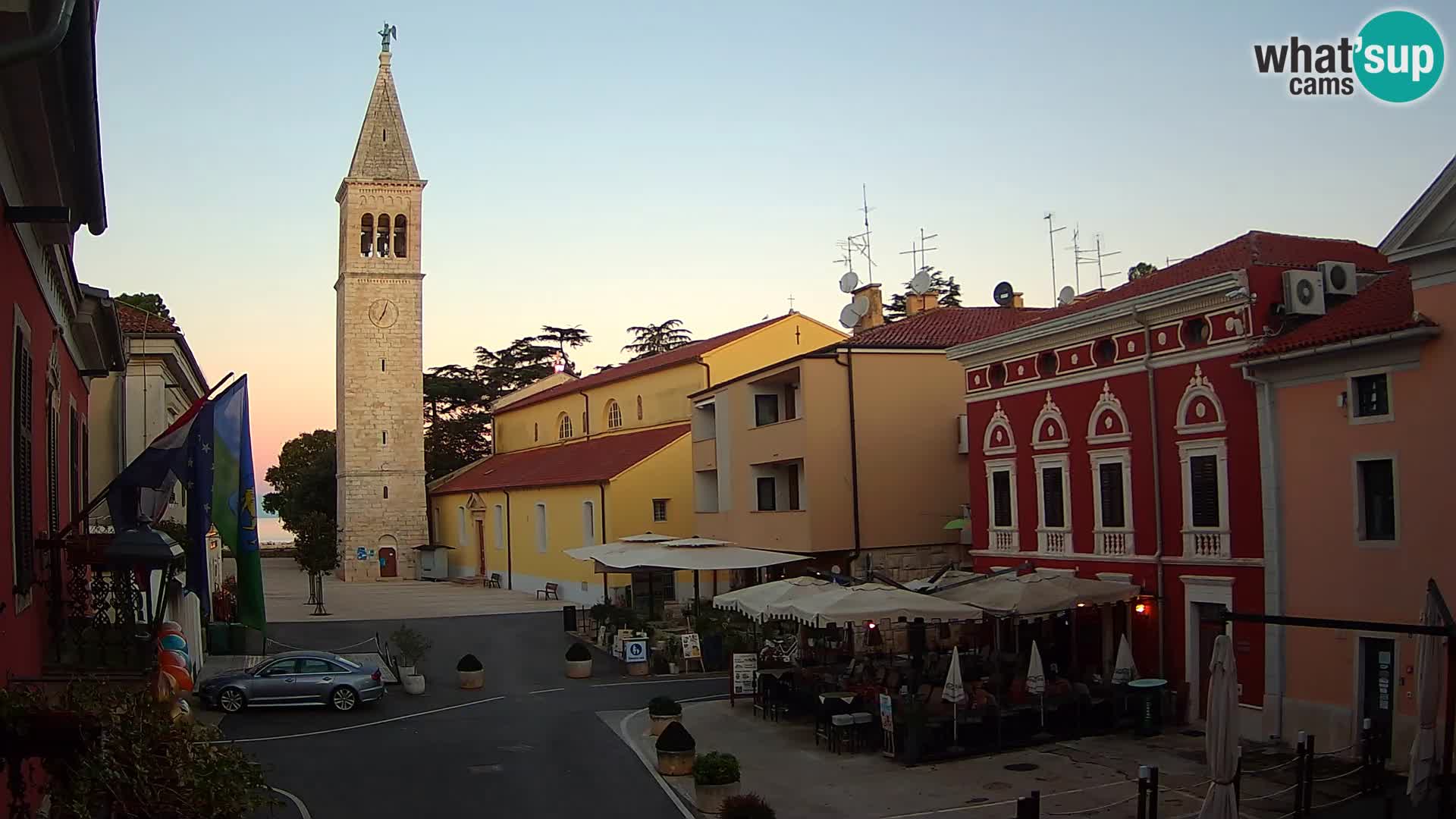 LIVE Webcam Cittanova / Novigrad – Piazza Grande – Istria