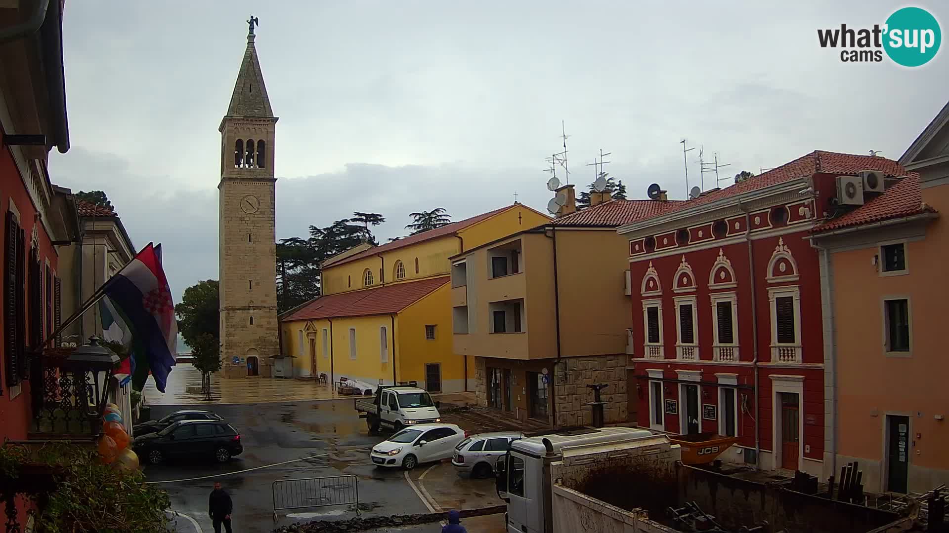 Novigrad Webcam – Veliki Trg (großen Platz) – Istrien – Kroatien