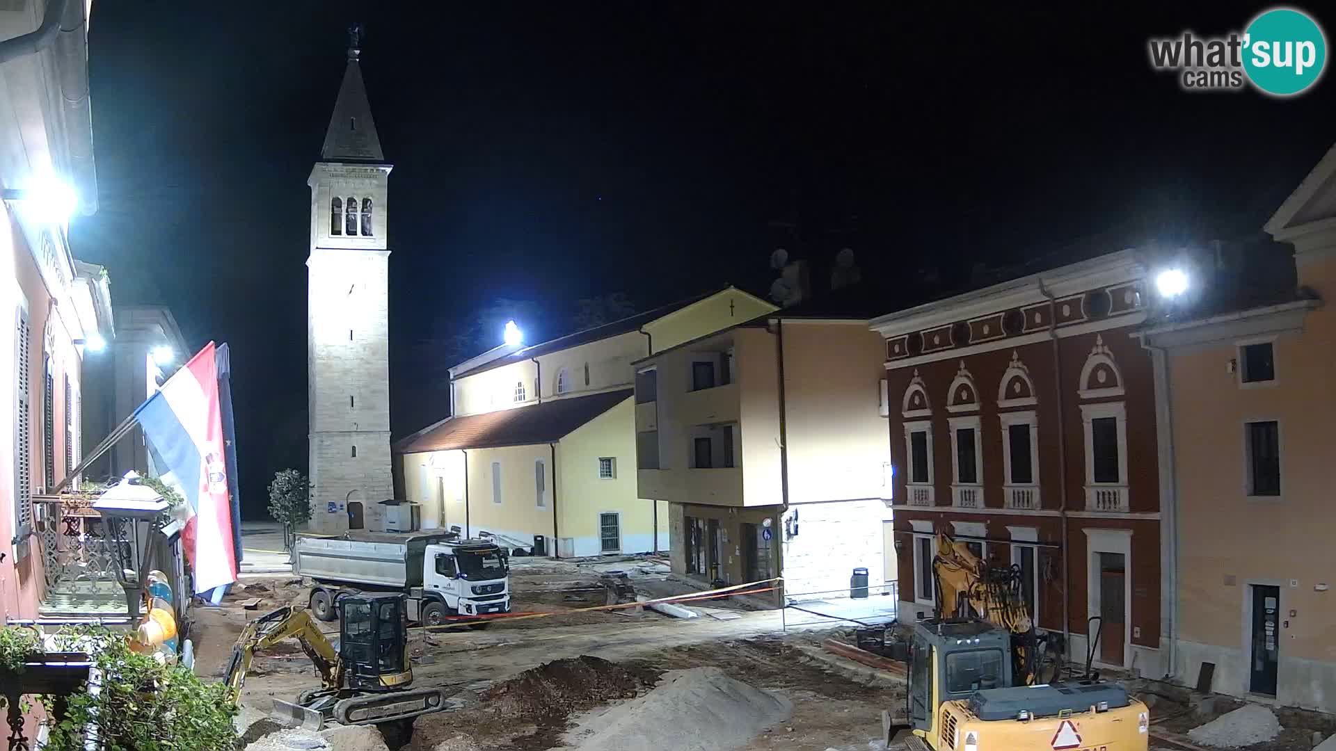 Live Webcam Novigrad – Veliki Trg (gran plaza) – Piazza Grande