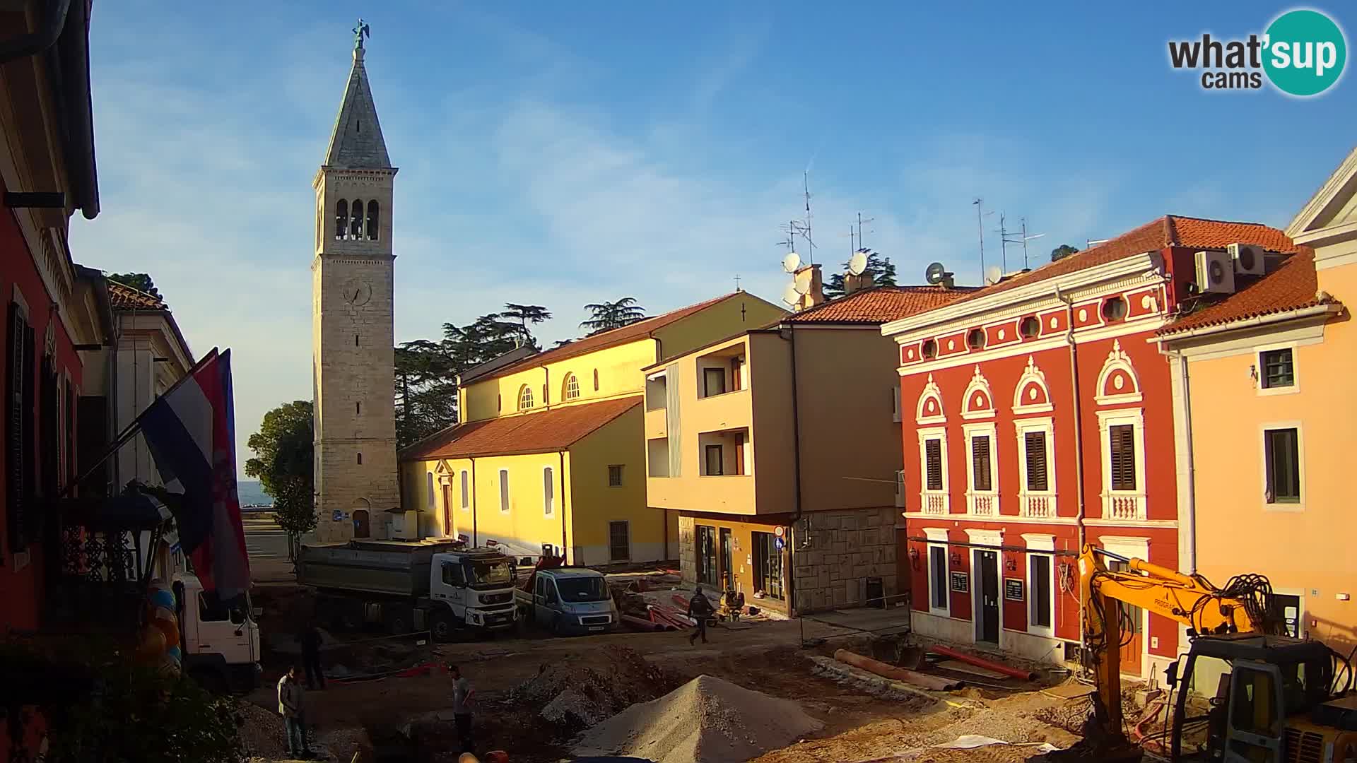 Live Webcam Novigrad – Veliki Trg (gran plaza) – Piazza Grande