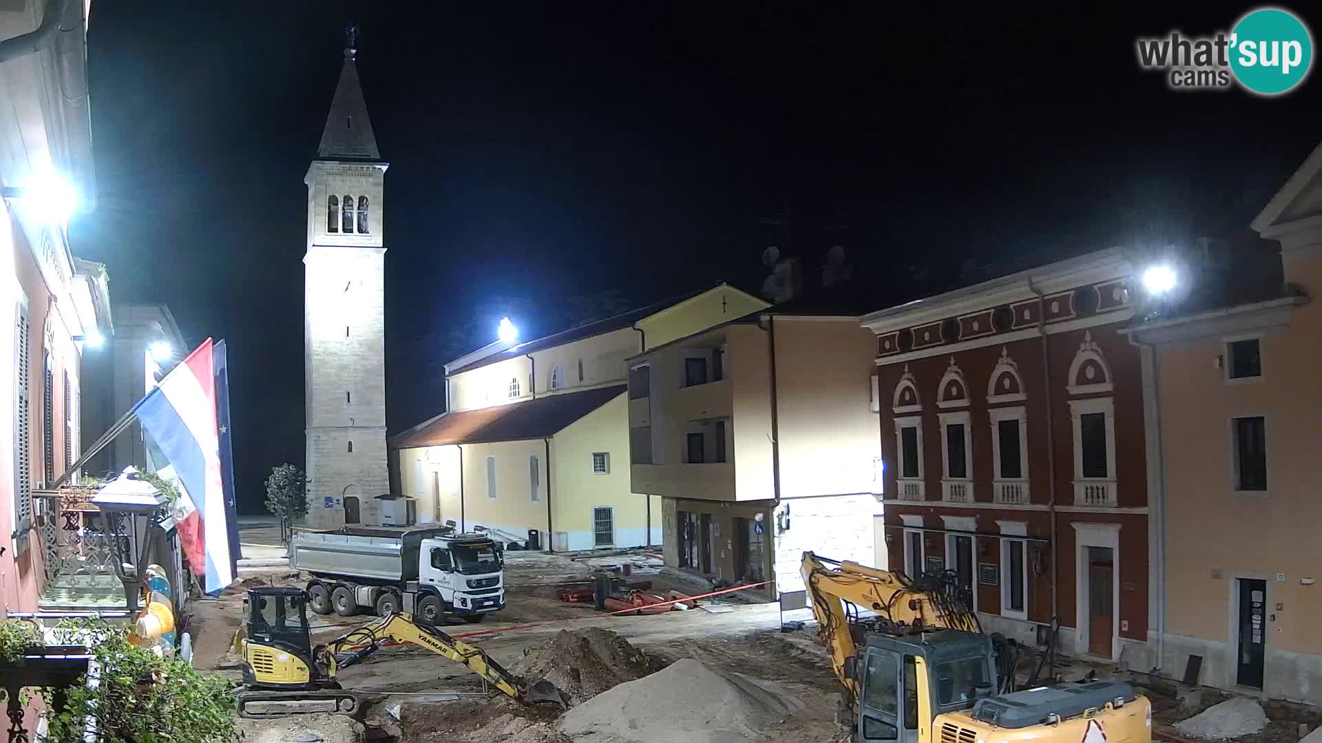 Novigrad Webcam – Veliki Trg (großen Platz) – Istrien – Kroatien