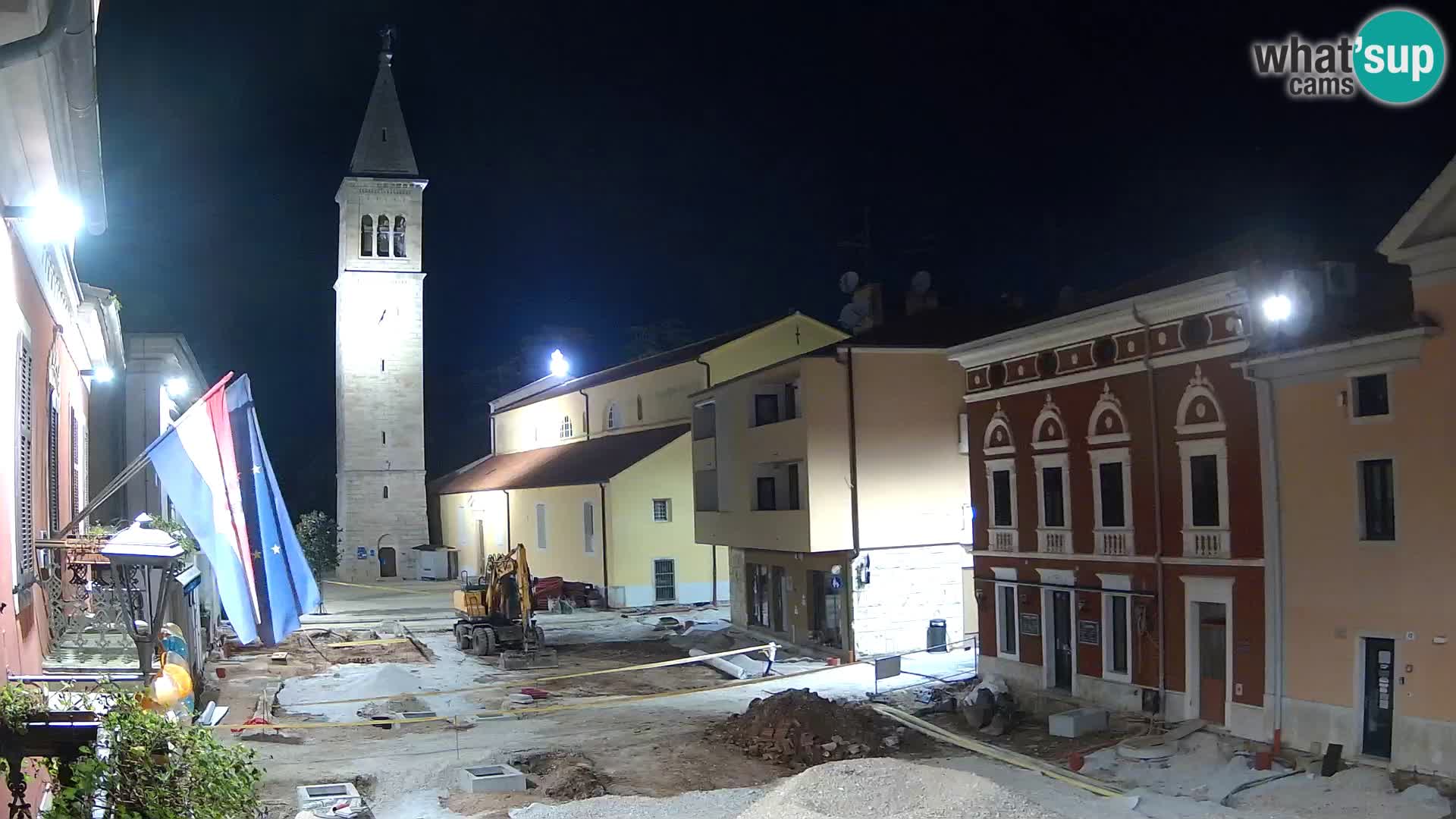 Live Webcam Novigrad – Veliki Trg (gran plaza) – Piazza Grande