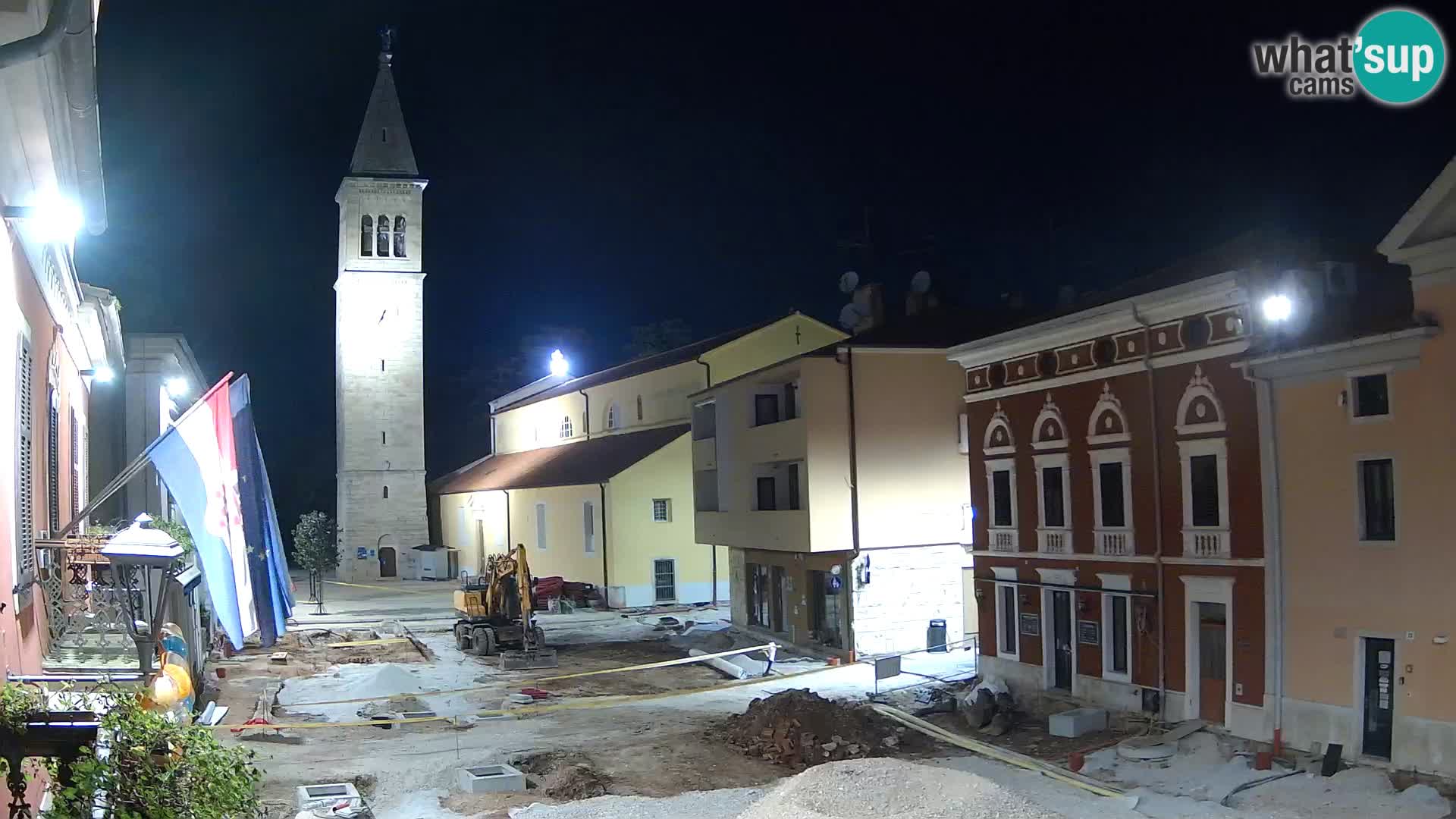 Novigrad Webcam – Veliki Trg (großen Platz) – Istrien – Kroatien