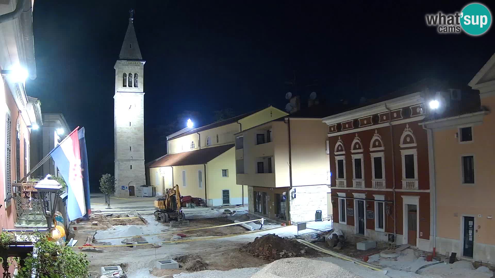 Novigrad Webcam – Veliki Trg (großen Platz) – Istrien – Kroatien