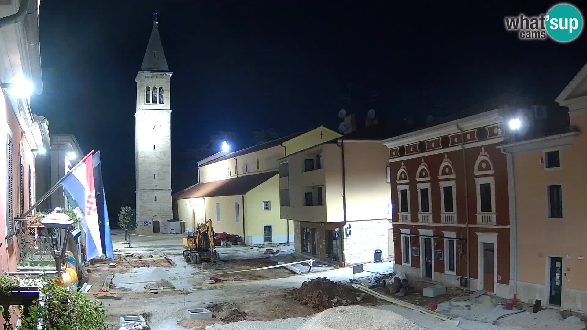 Live Webcam Novigrad – Veliki Trg (gran plaza) – Piazza Grande