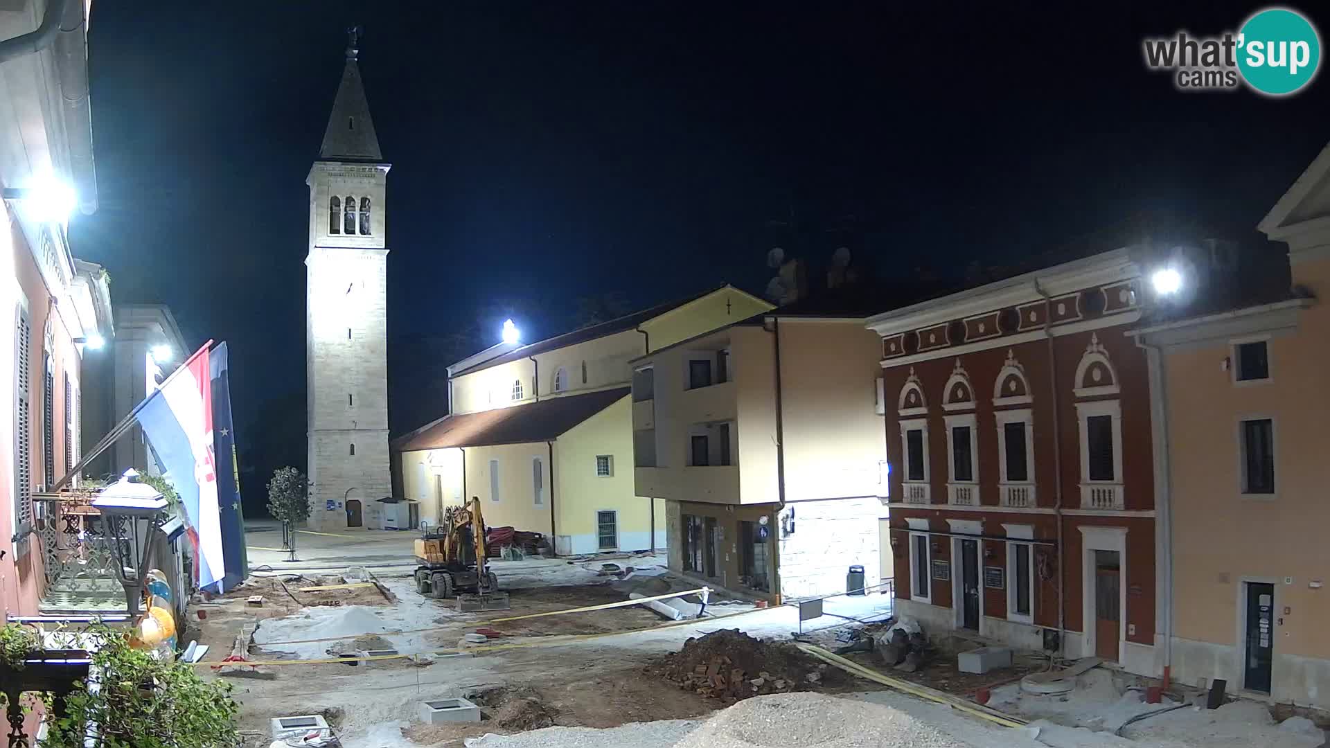 Live webcam Novigrad – Veliki Trg (grande place) – Piazza Grande