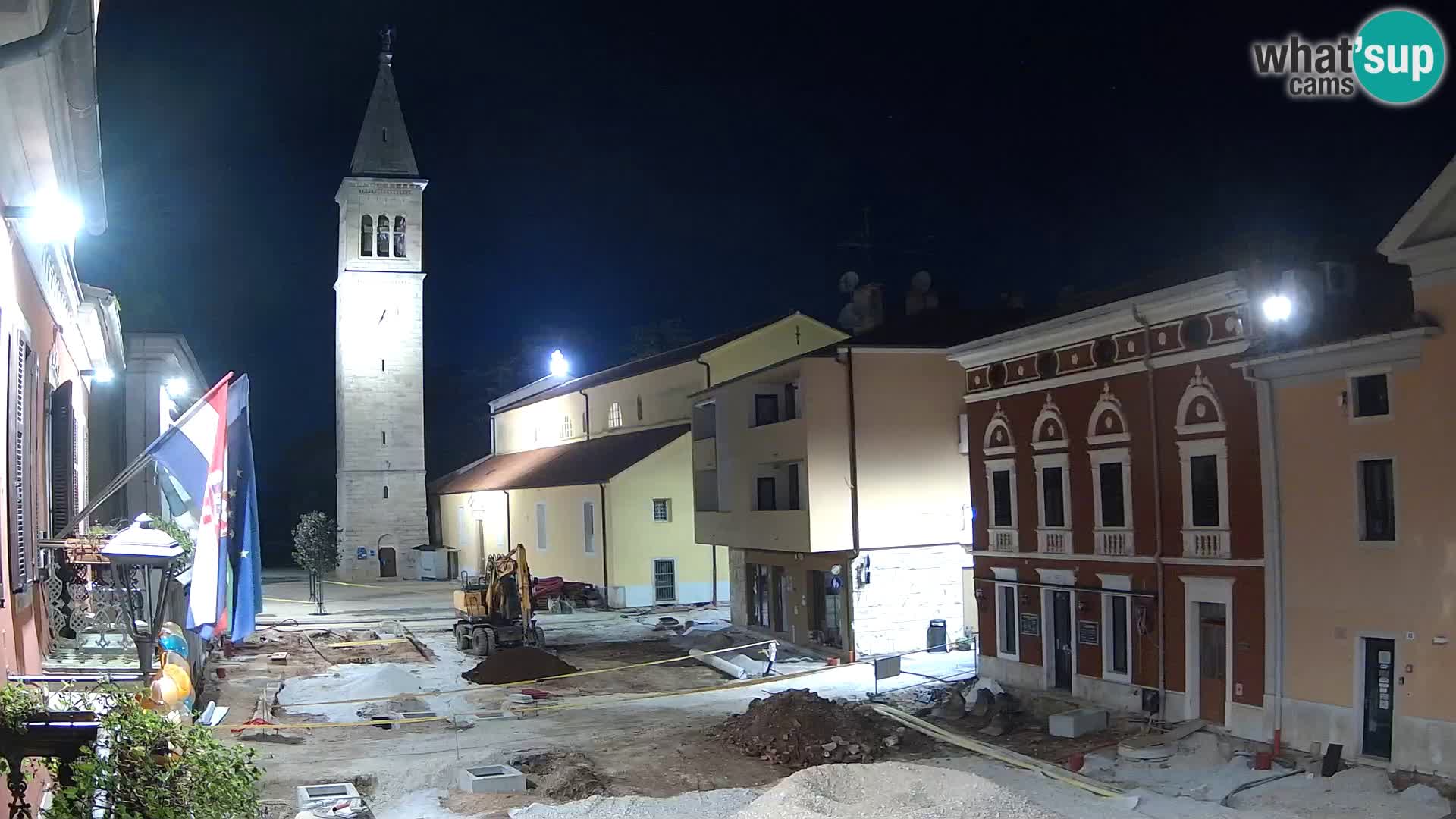 Live Webcam Novigrad – Veliki Trg (gran plaza) – Piazza Grande