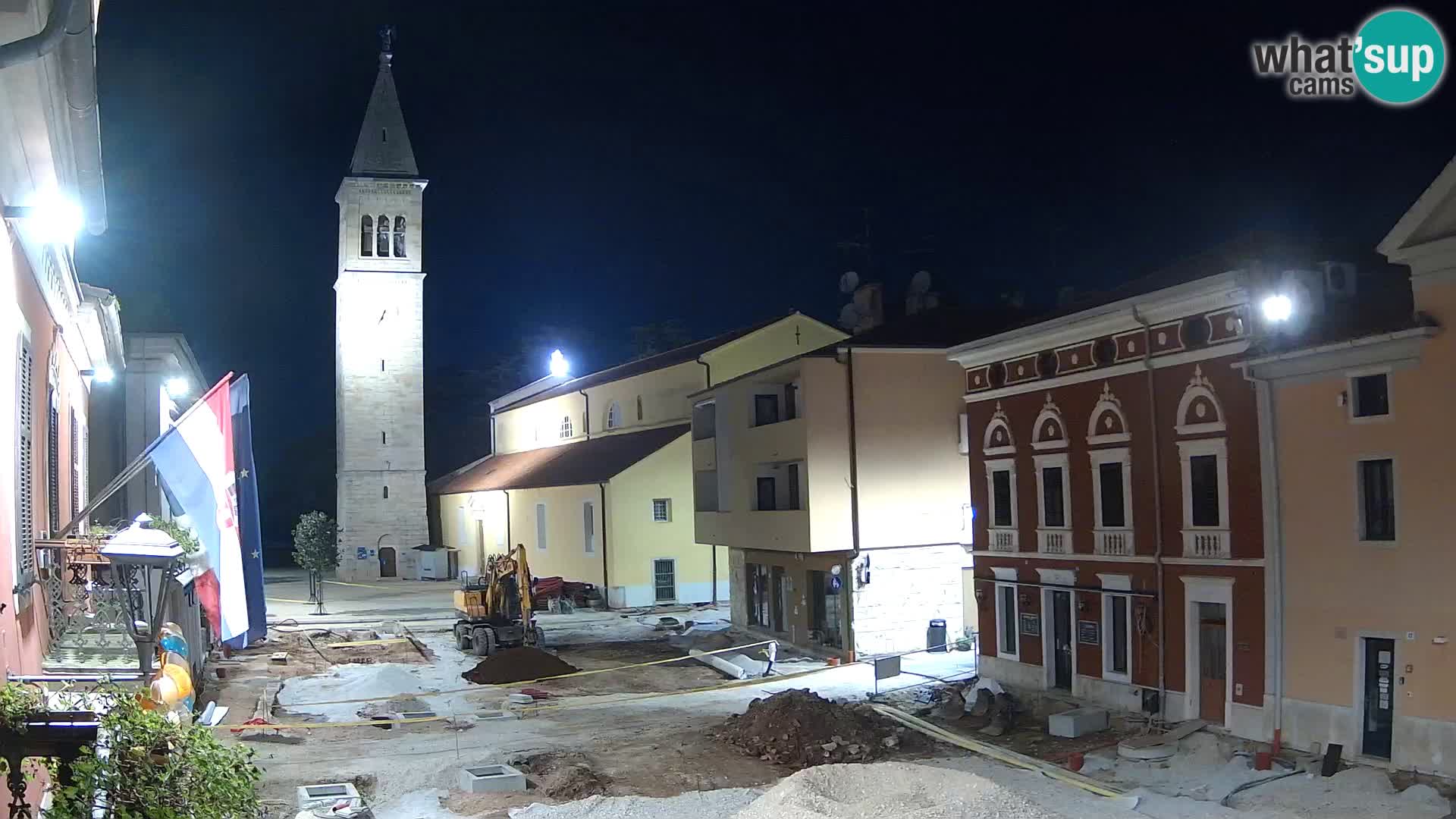 Novigrad Webcam – Veliki Trg (großen Platz) – Istrien – Kroatien