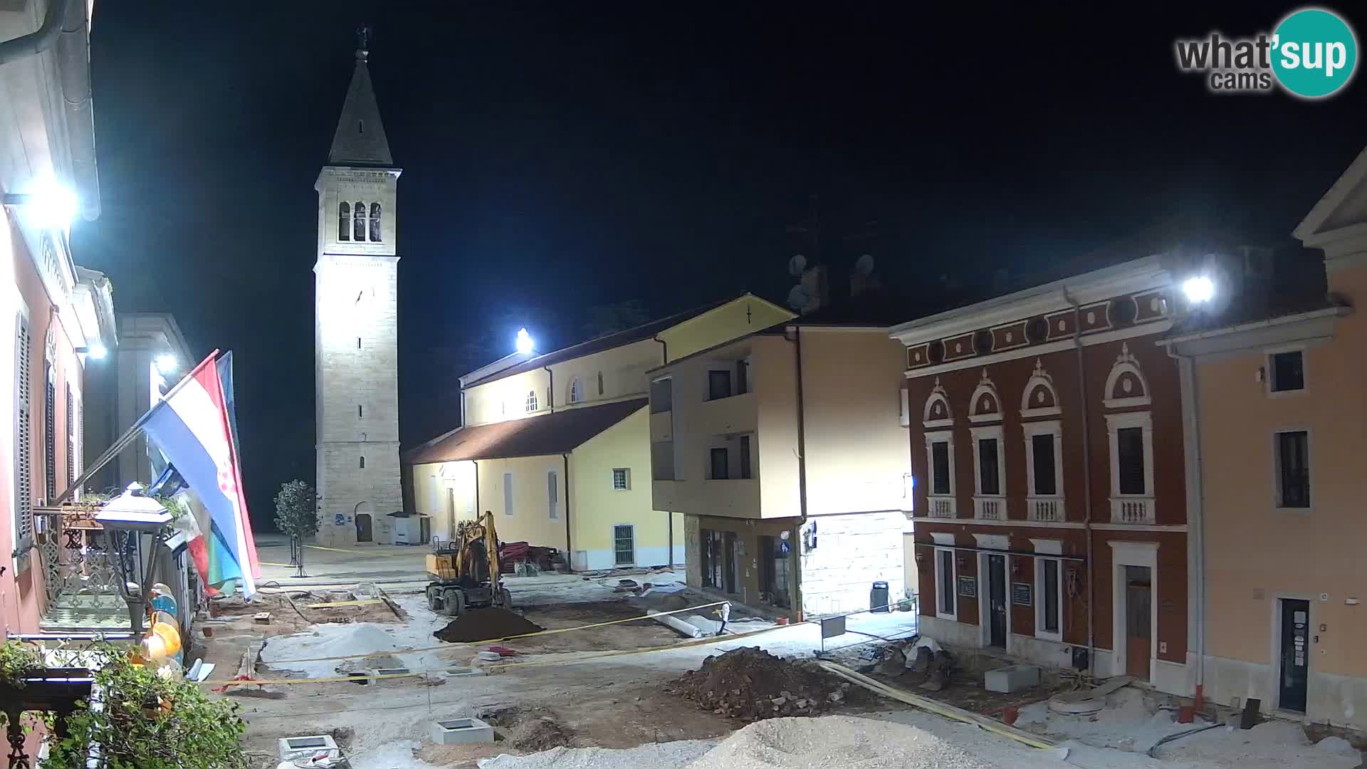 Live webcam Novigrad – Veliki Trg (grande place) – Piazza Grande