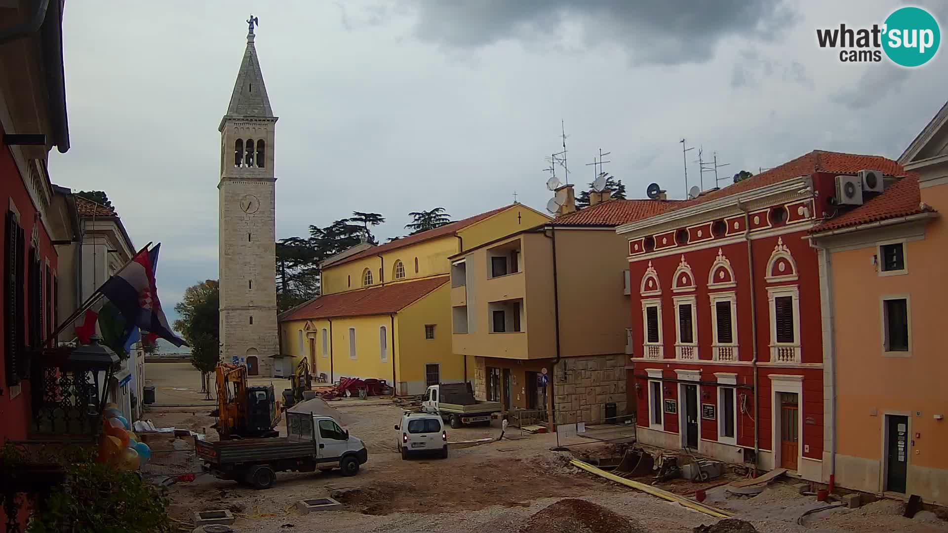 Novigrad Webcam – Veliki Trg (großen Platz) – Istrien – Kroatien