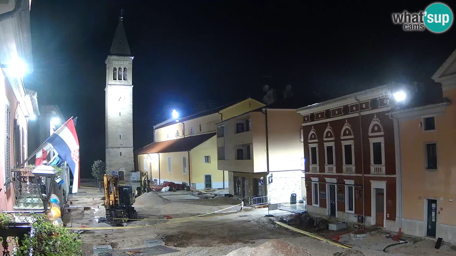 Novigrad Webcam – Veliki Trg (großen Platz) – Istrien – Kroatien