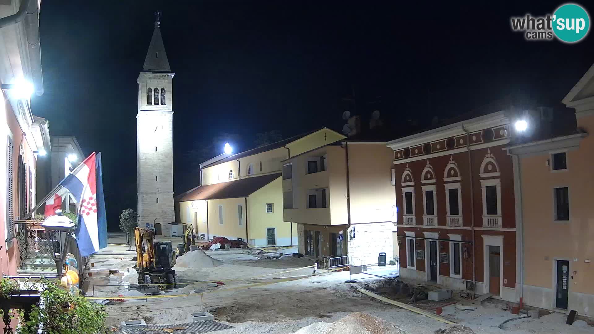 Novigrad Webcam – Veliki Trg (großen Platz) – Istrien – Kroatien