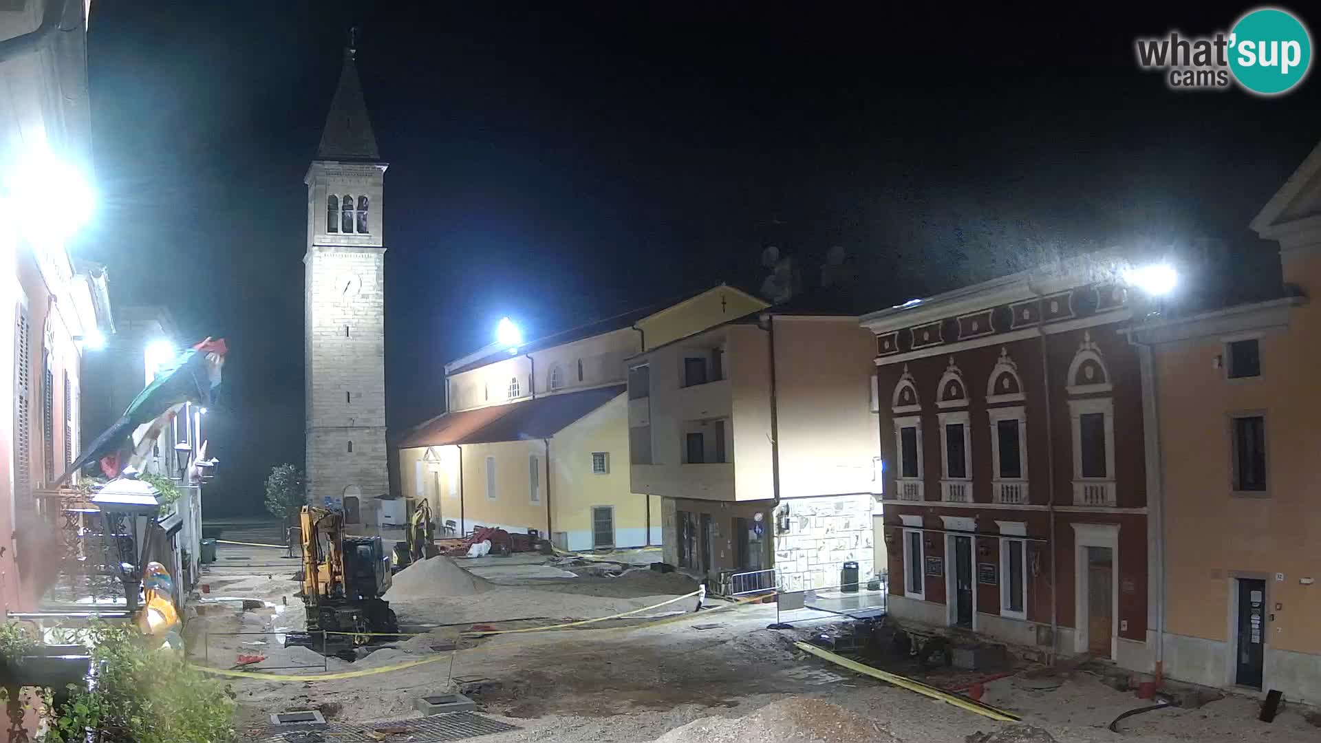 Novigrad Webcam – Veliki Trg (großen Platz) – Istrien – Kroatien