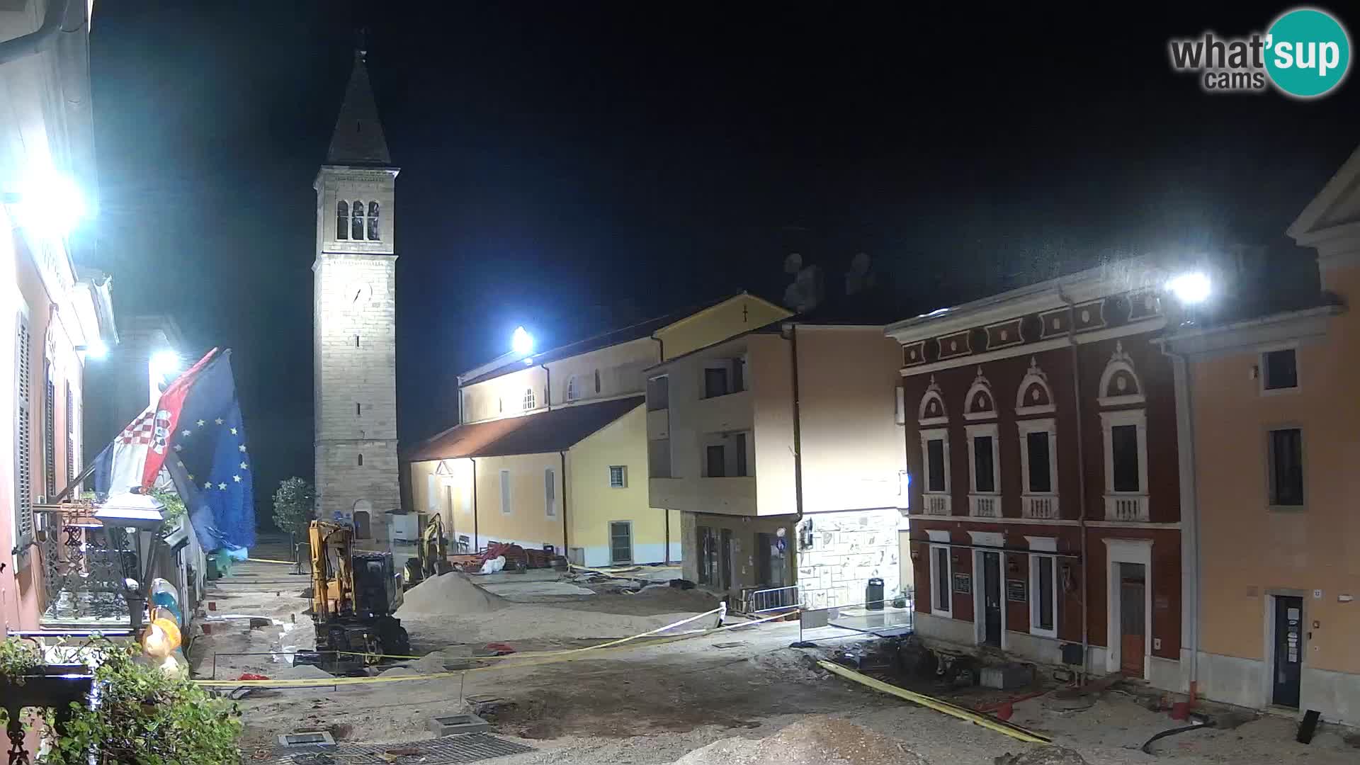 Novigrad Webcam – Veliki Trg (großen Platz) – Istrien – Kroatien