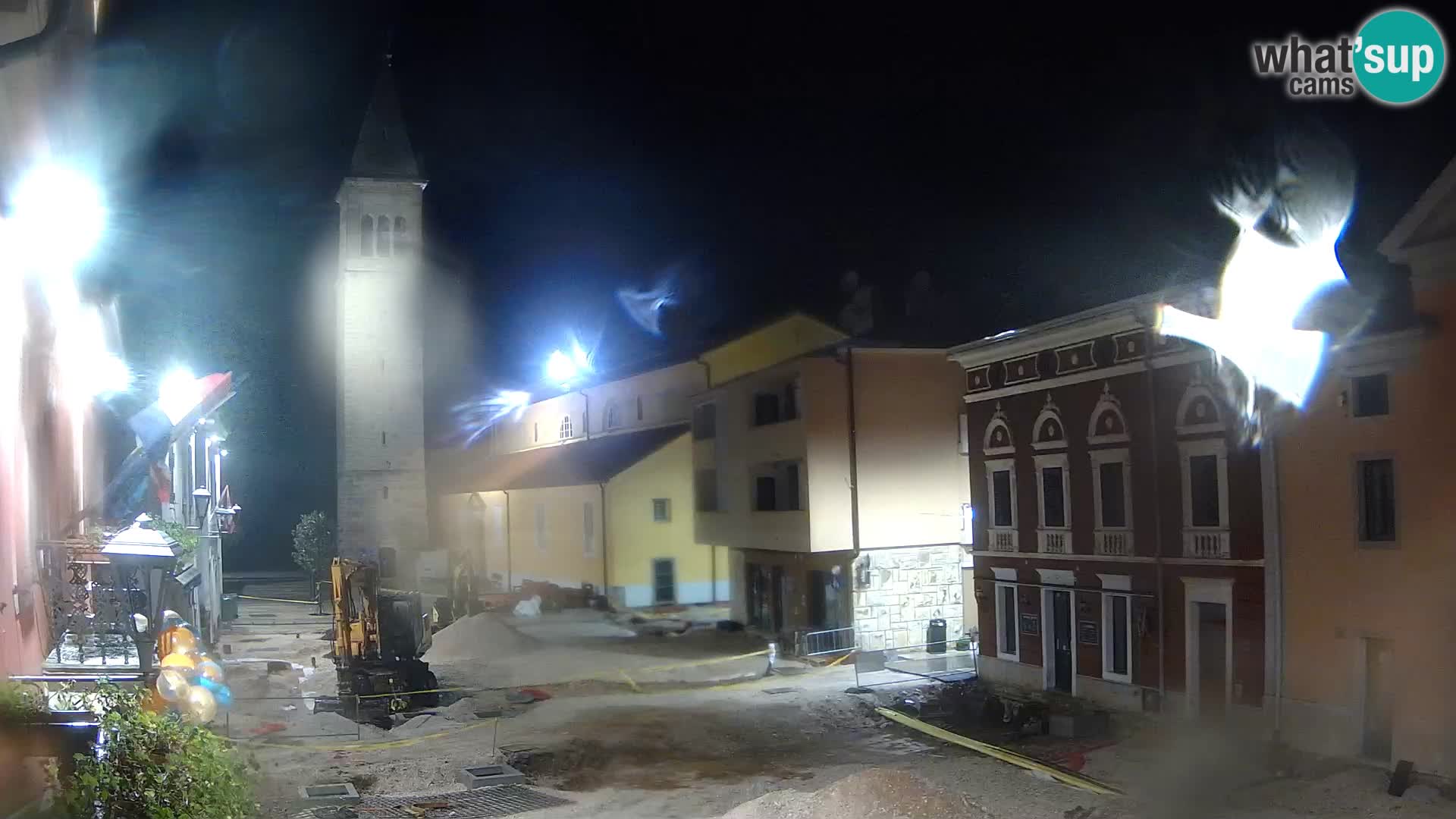 LIVE Webcam Cittanova / Novigrad – Piazza Grande – Istria