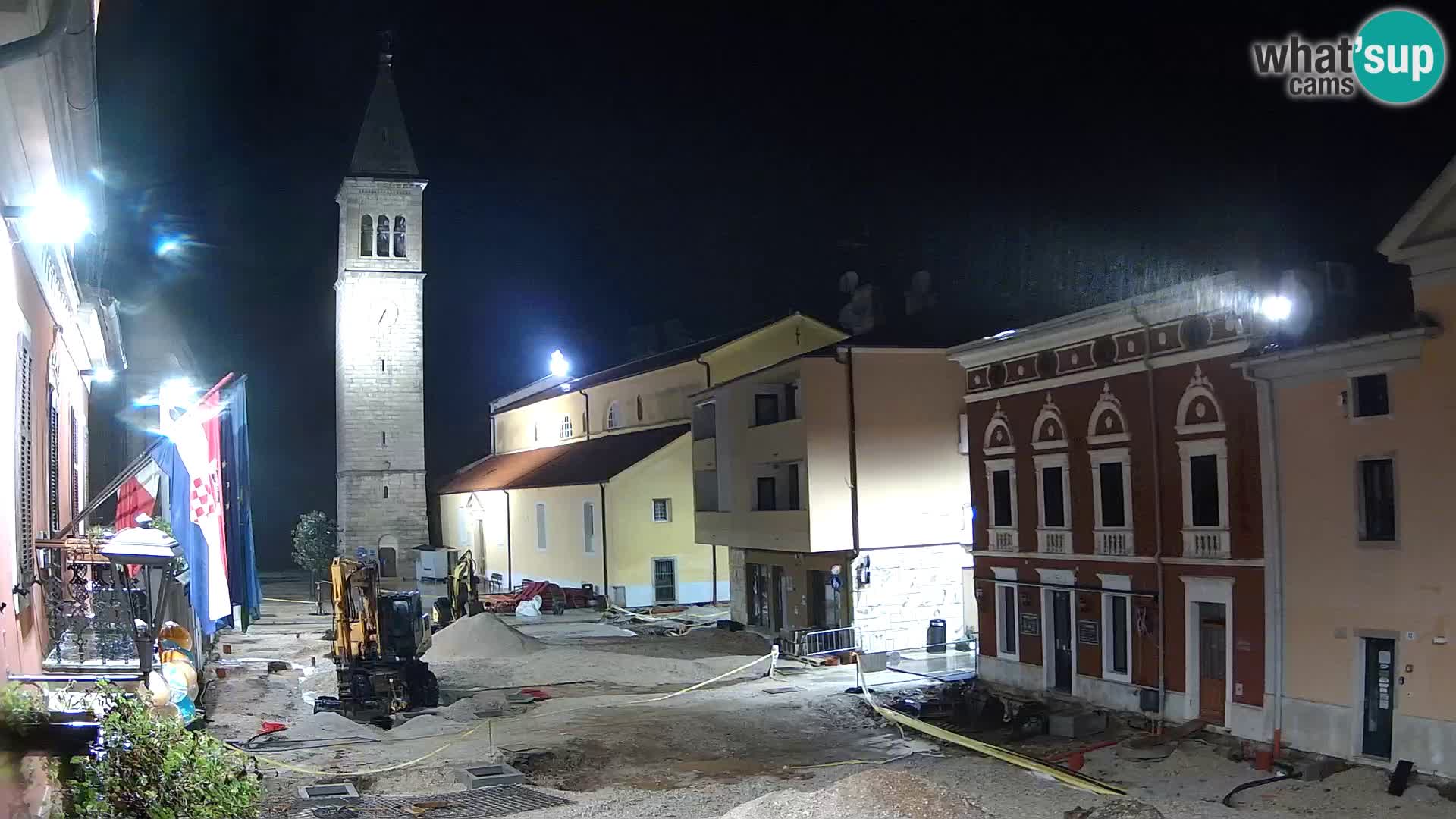 LIVE Webcam Cittanova / Novigrad – Piazza Grande – Istria