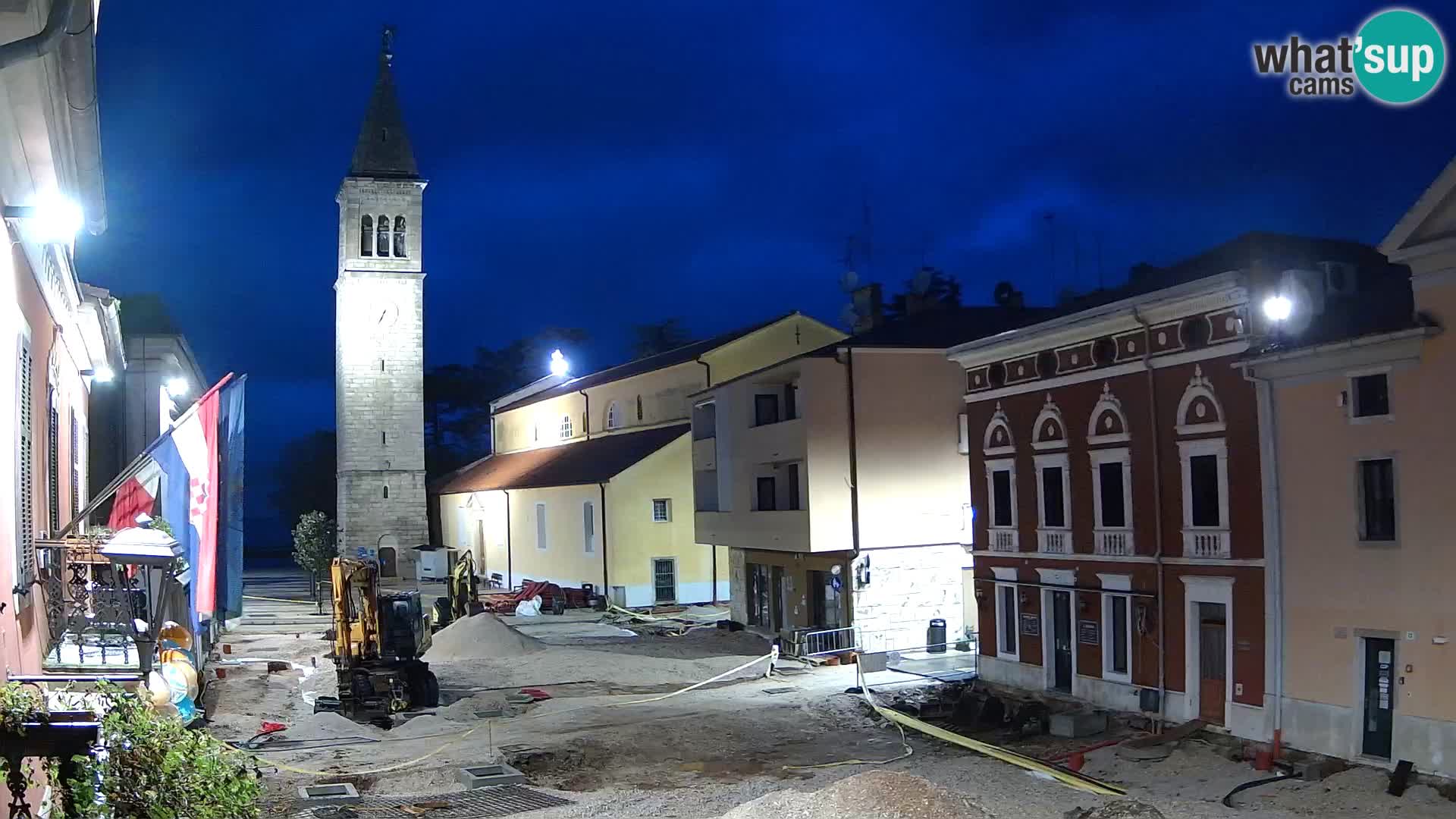 Novigrad Webcam – Veliki Trg (großen Platz) – Istrien – Kroatien