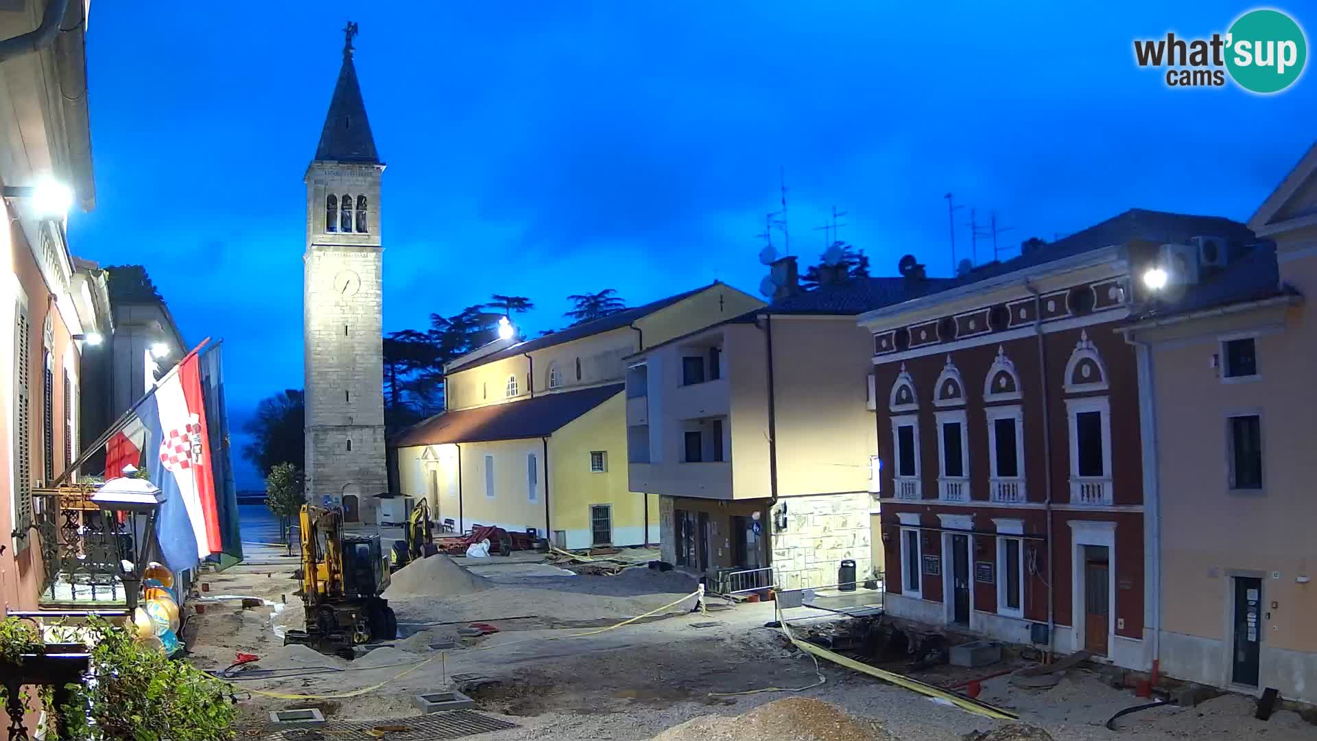 Live Webcam Novigrad – Veliki Trg (gran plaza) – Piazza Grande