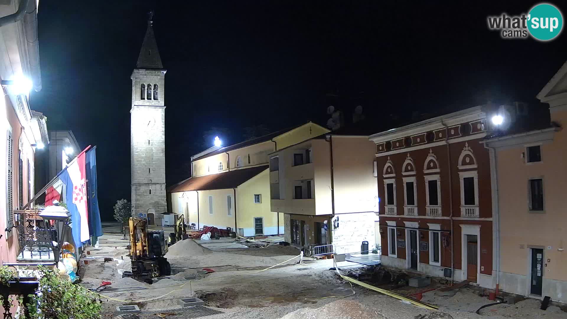 Novigrad Webcam – Veliki Trg (großen Platz) – Istrien – Kroatien