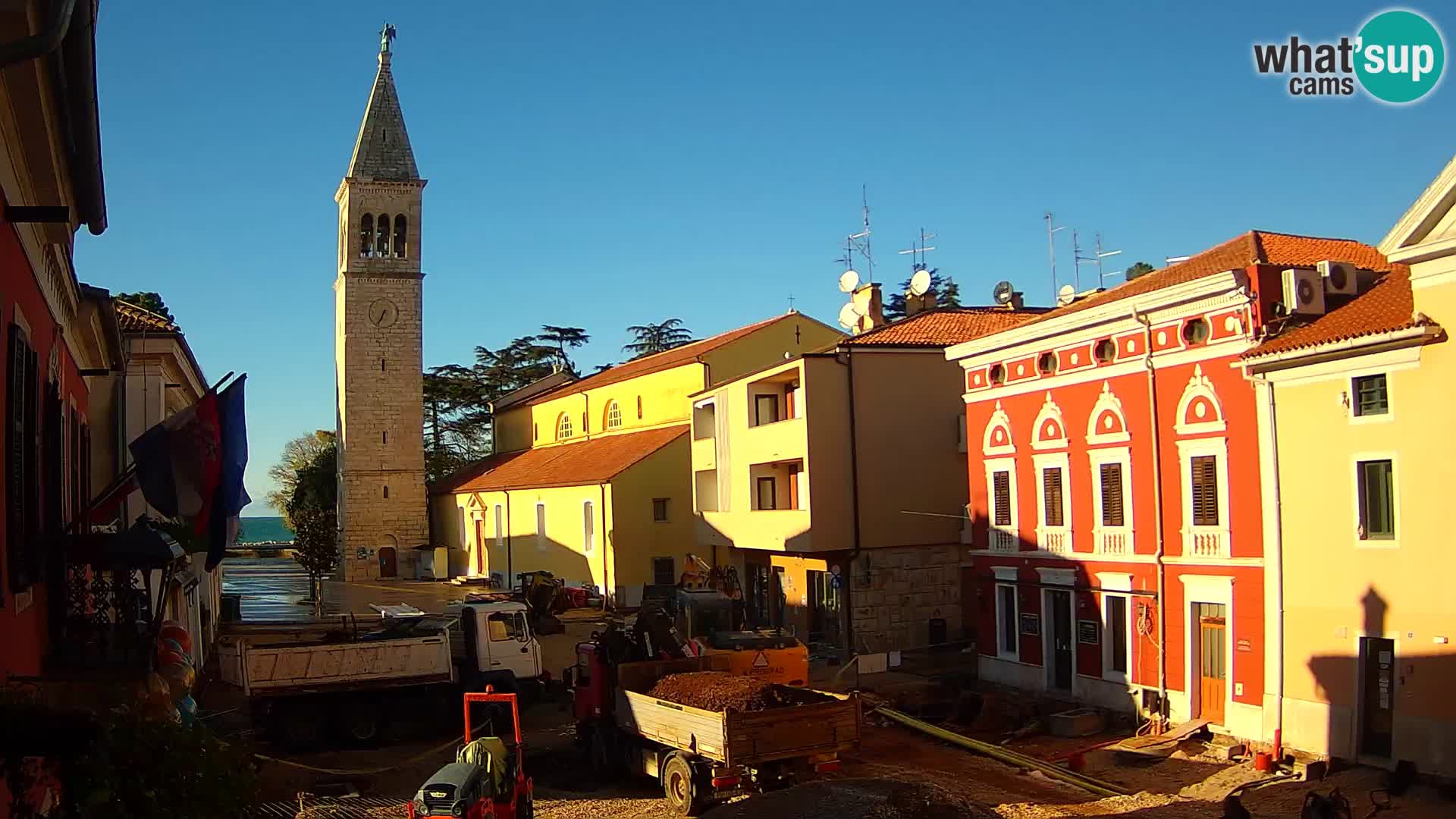 Live Webcam Novigrad – Veliki Trg (gran plaza) – Piazza Grande