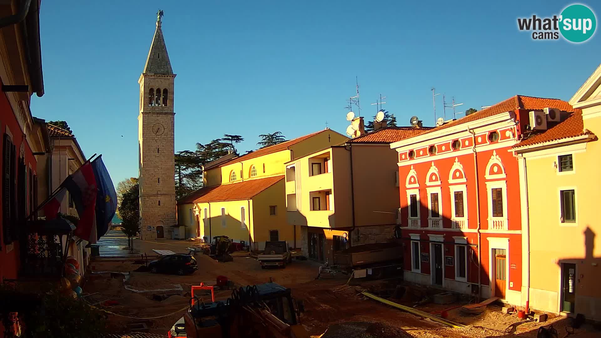 Live Webcam Novigrad – Veliki Trg (gran plaza) – Piazza Grande