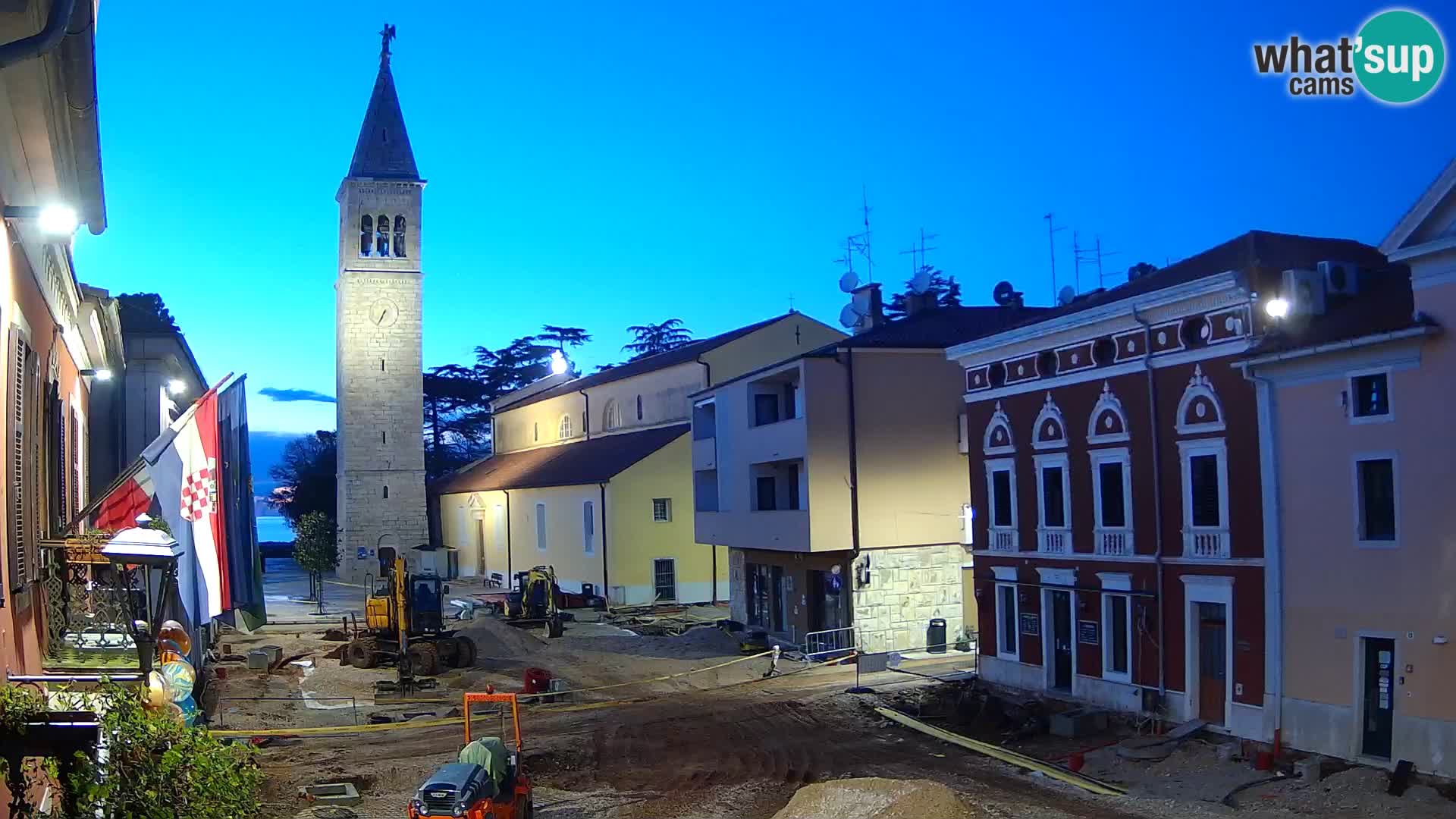 Live Webcam Novigrad – Veliki Trg (gran plaza) – Piazza Grande