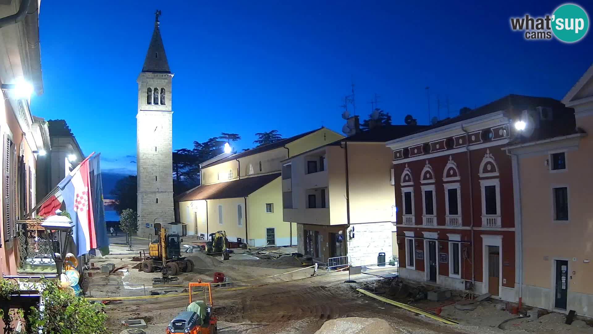 Live Webcam Novigrad – Veliki Trg (gran plaza) – Piazza Grande