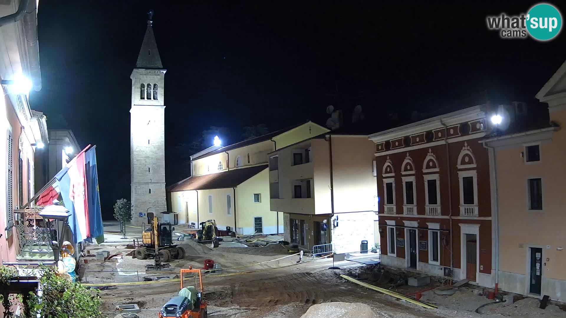 Novigrad Webcam – Veliki Trg (großen Platz) – Istrien – Kroatien