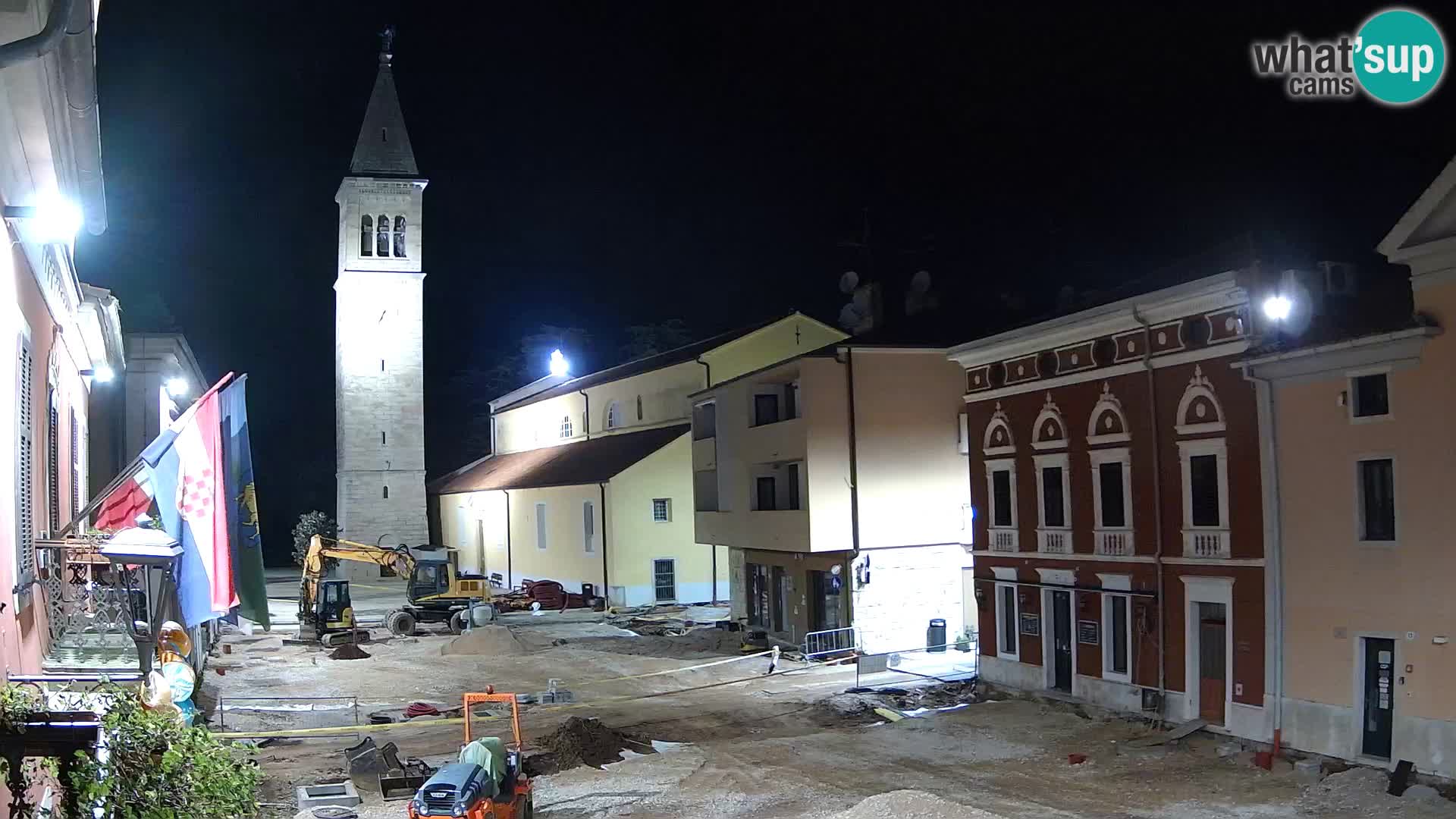 Novigrad Webcam – Veliki Trg (großen Platz) – Istrien – Kroatien